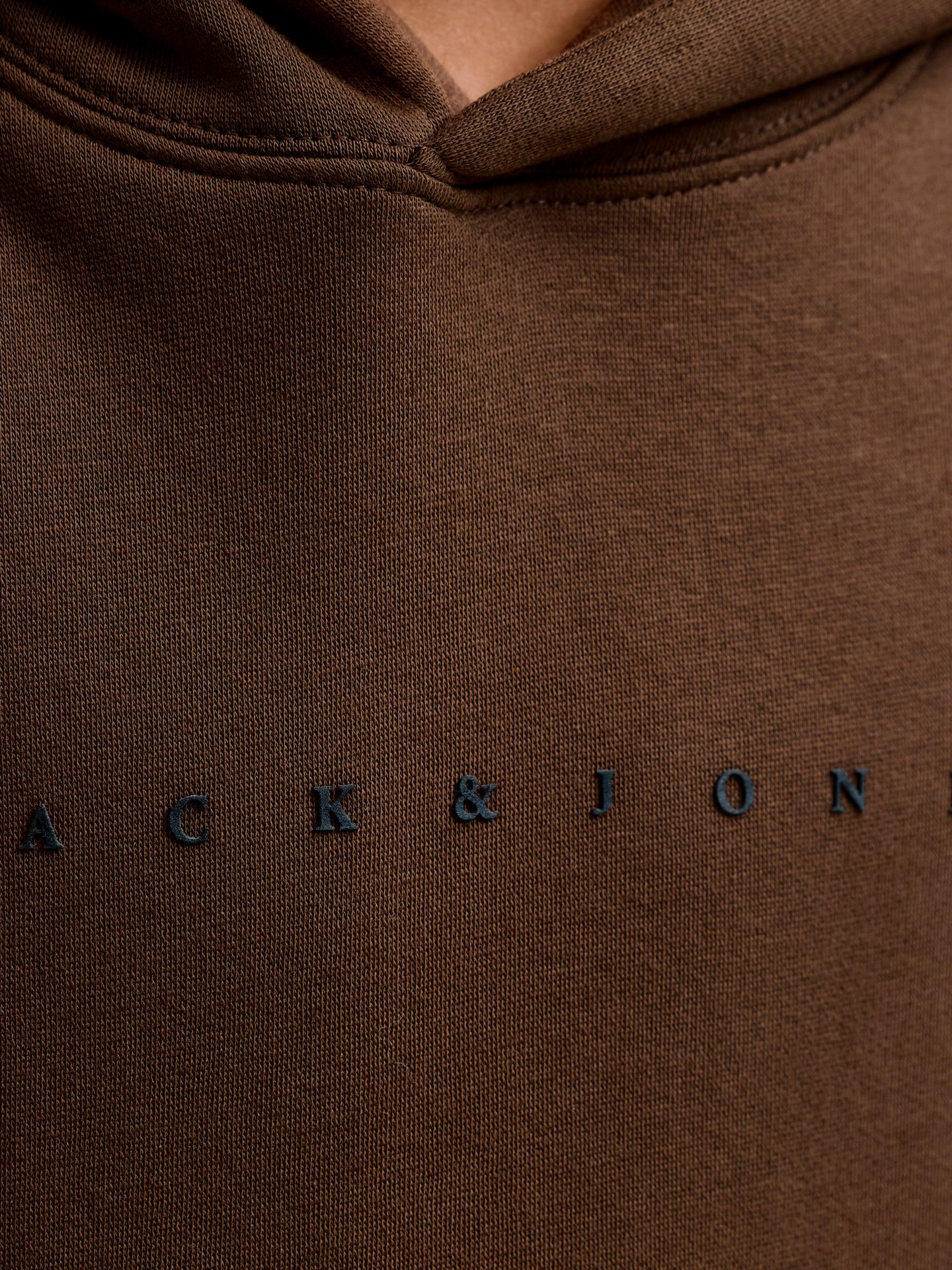 Jack & Jones JJESTAR JJ SWEAT HOOD NOOS JNR Cocoa 2900167891030