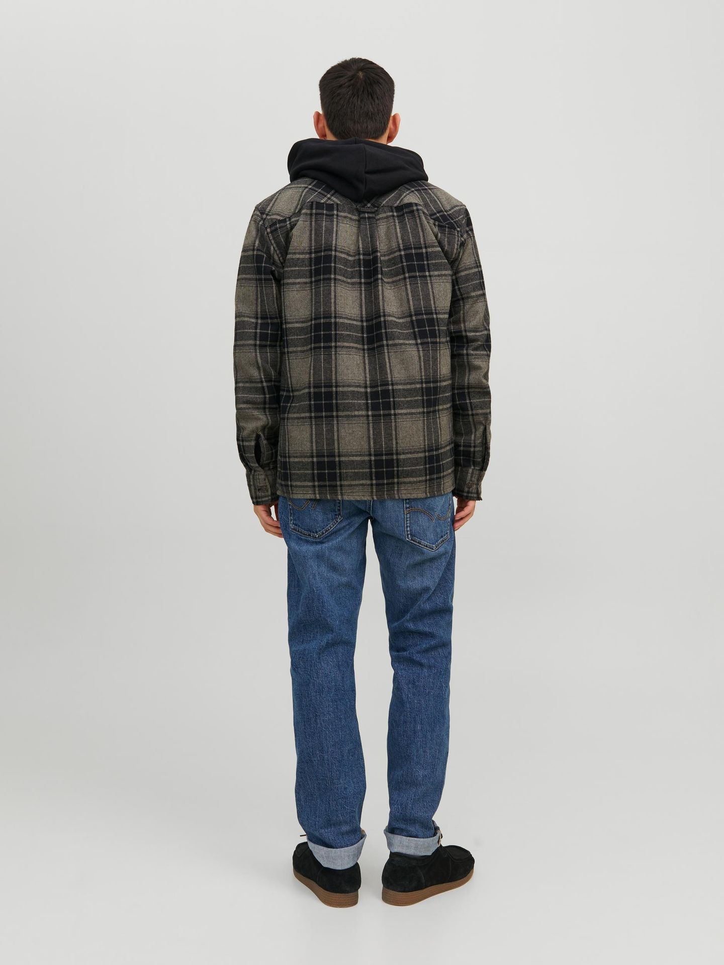 Jack & Jones JJEEDDIE OVERSHIRT LS NOOS Sedona Sage 2900140947020 Jack & Jones JJEEDDIE OVERSHIRT LS NOOS Sedona Sage 2900140947020