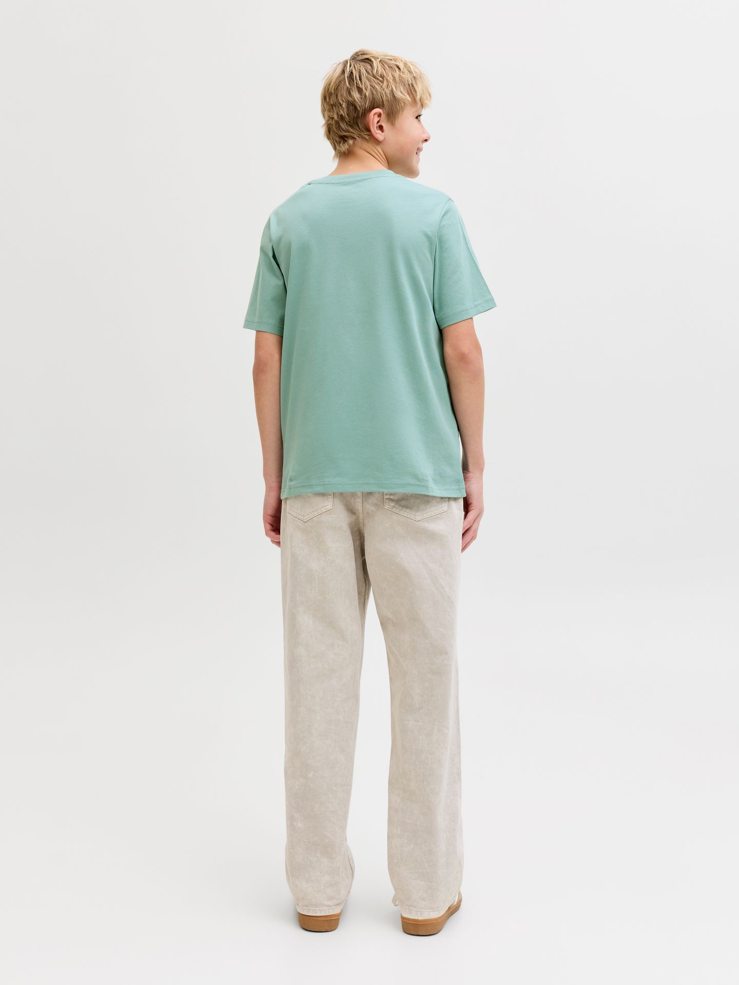 Jack & Jones JJESTAR JJ TEE SS NOOS JNR Mineral Blue 2900162729055