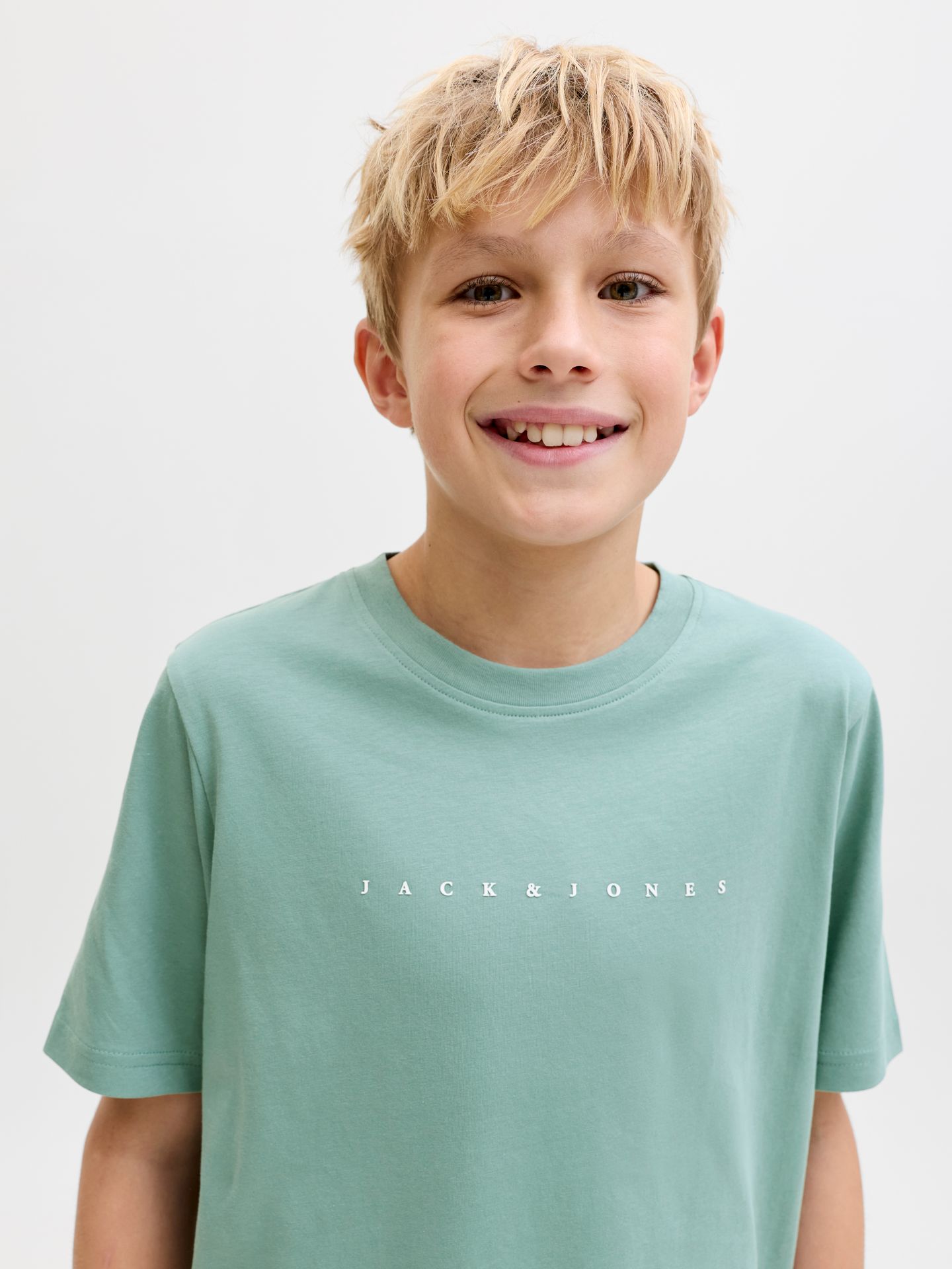 Jack & Jones JJESTAR JJ TEE SS NOOS JNR Mineral Blue 2900162729055