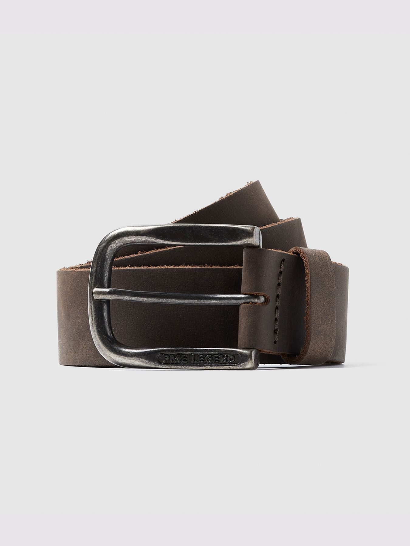 Pme Legend Belt Leather belt D.Brown 00104960-771