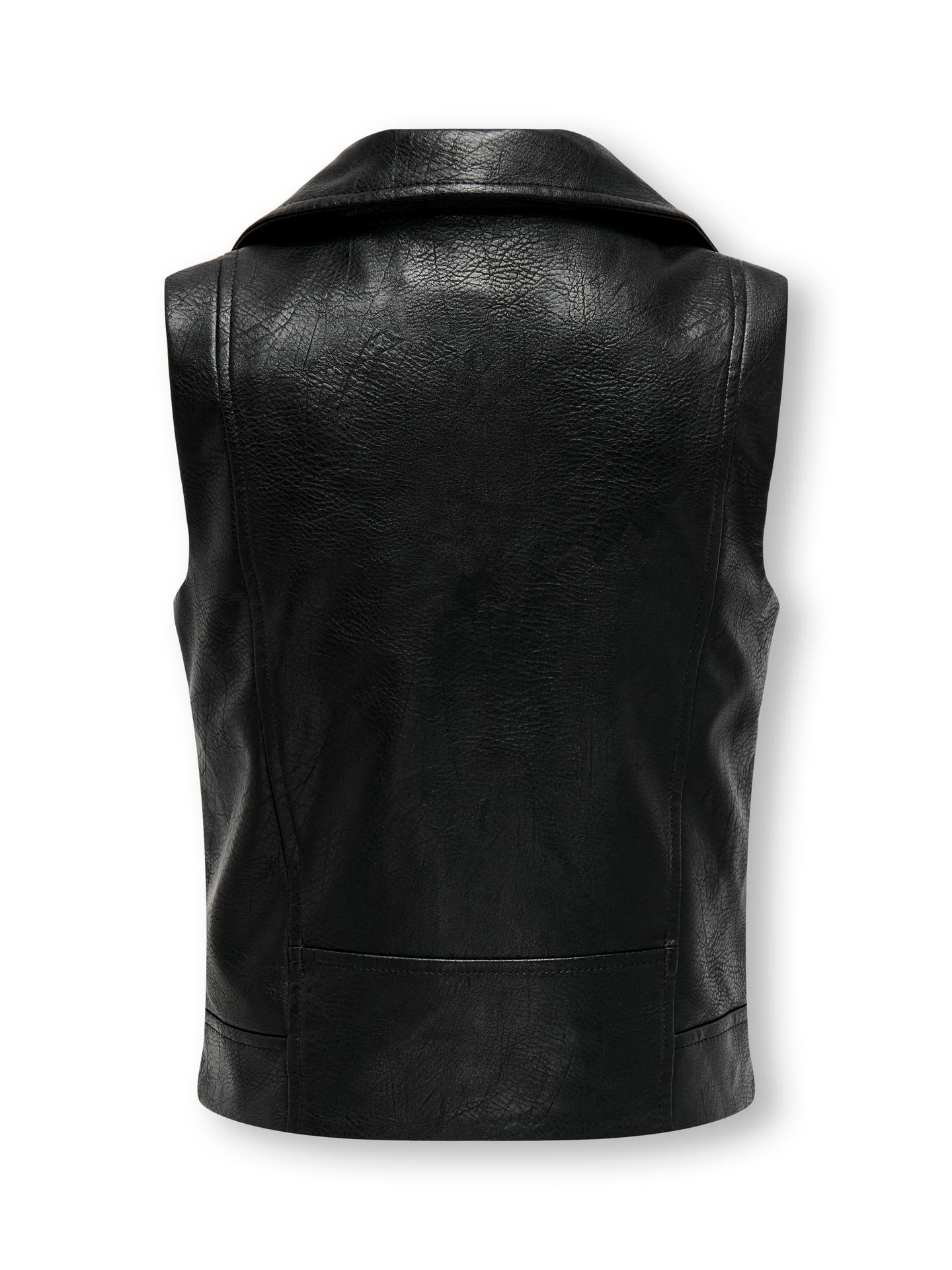 Only KOGVERA FAUX LEATHER WAISTCOAT OTW Black 2900141002063
