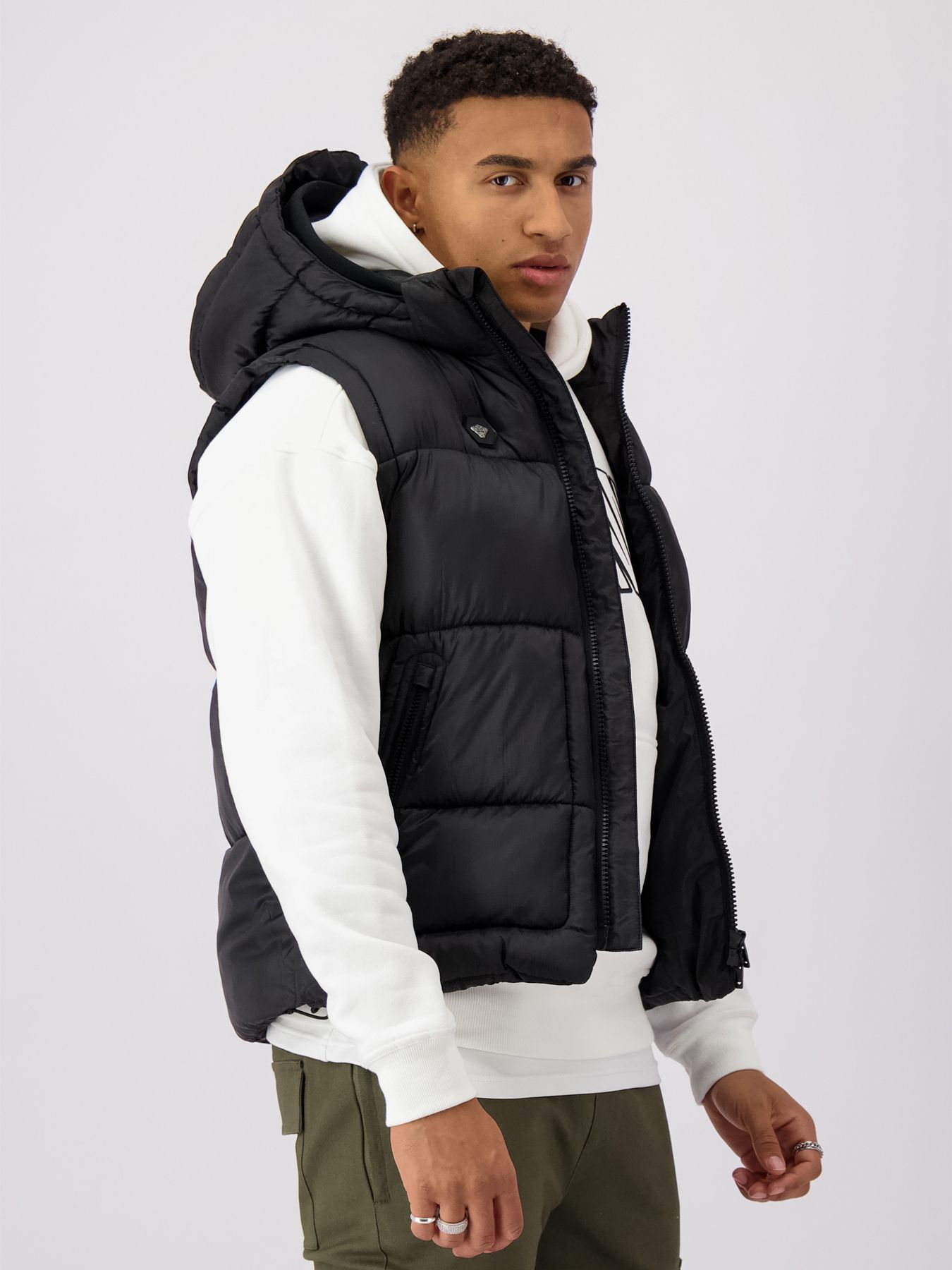Black Bananas Block Bodywarmer Black 2900141066072