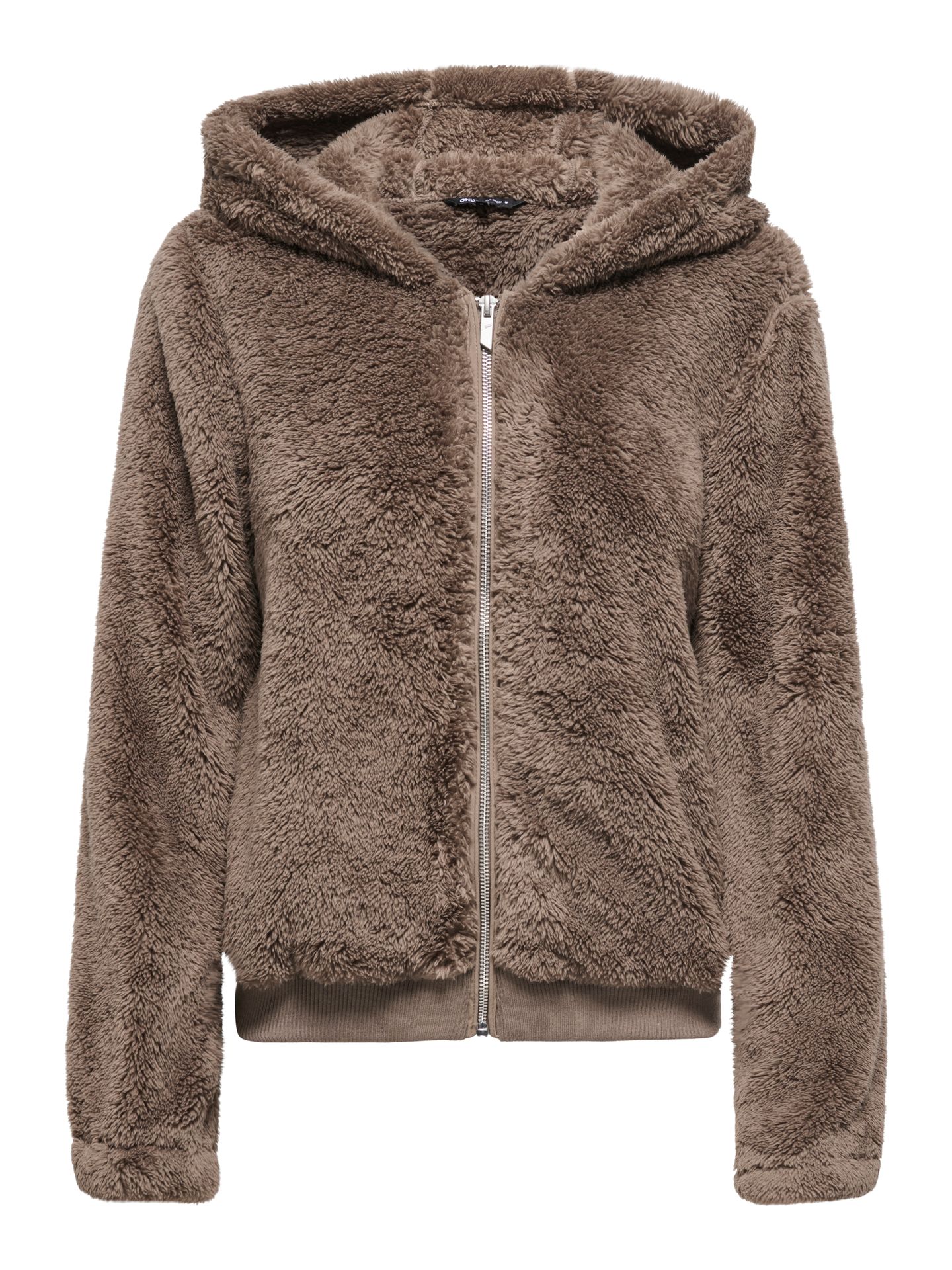 Only ONLNEWANNA CONTACT SHERPA JACKET CC Walnut 00105062-EKA26011400000945