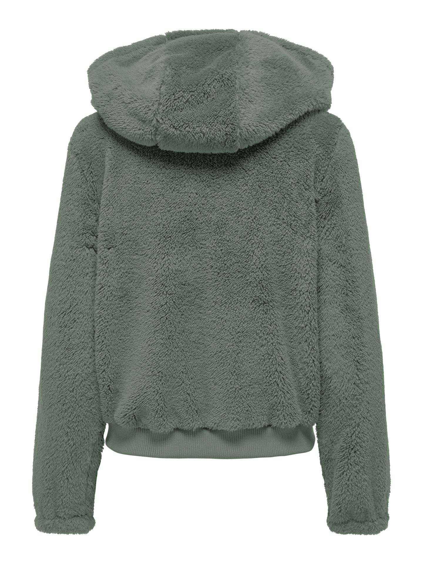 Only ONLNEWANNA CONTACT SHERPA JACKET CC Castor Gray 00105062-EKA26011400003691