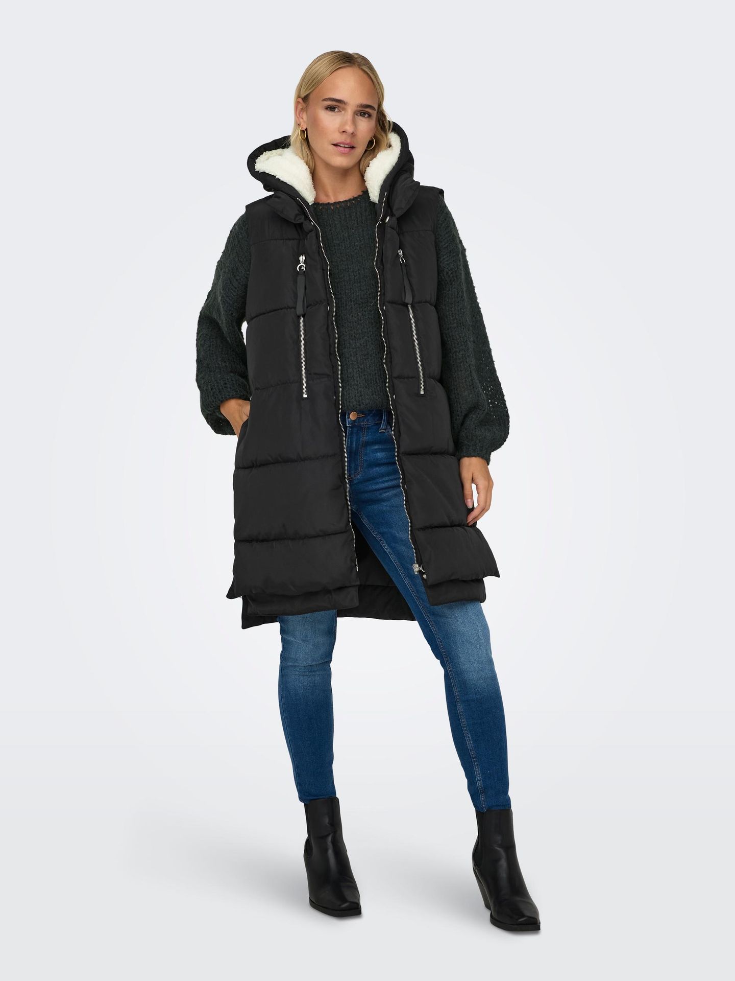 Only ONLNEWNORA PUFFER WAISTCOAT CC OTW Black 2900141175026