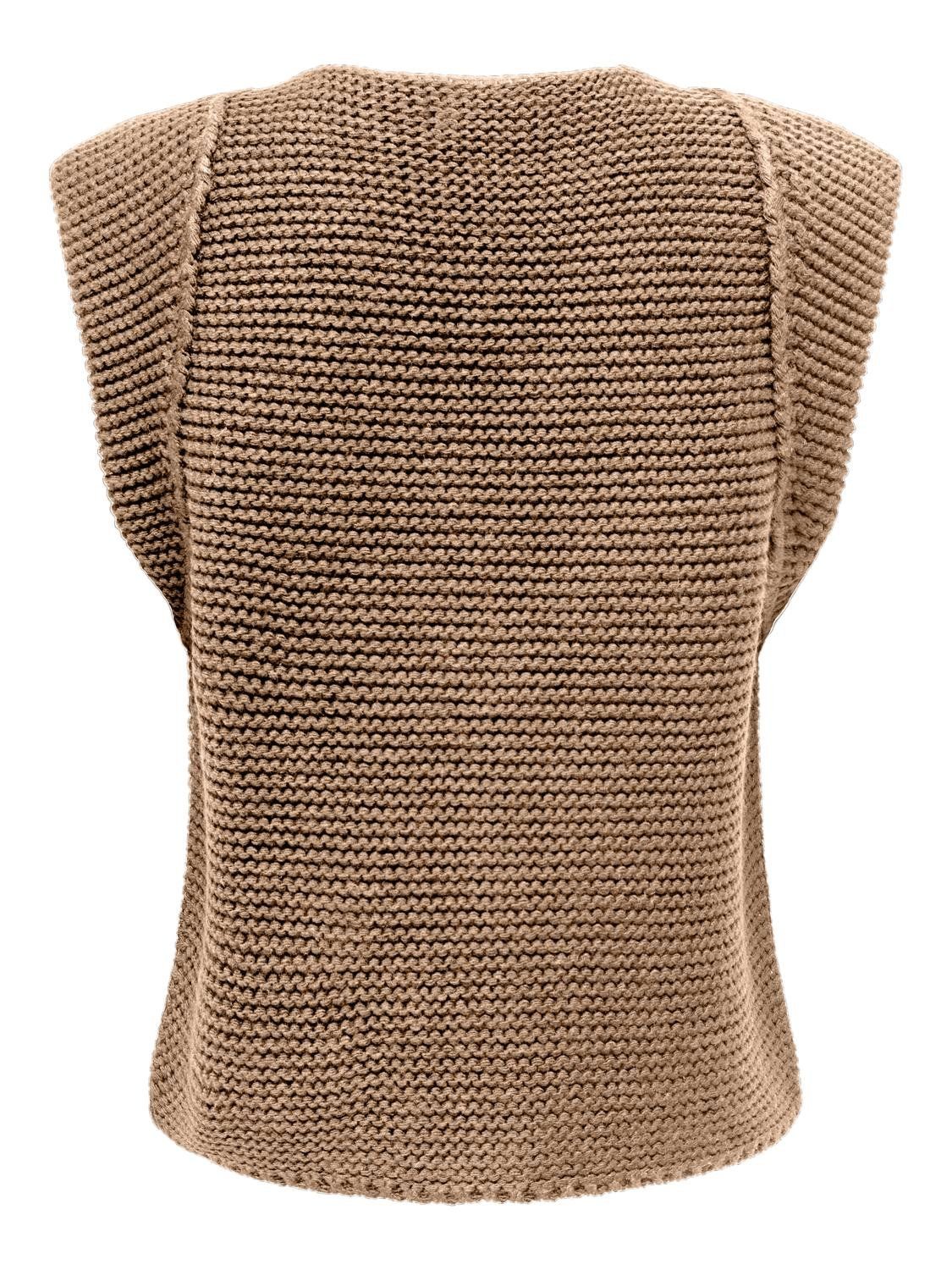 Only ONLLOUI VEST EX KNT Toasted Coconut 2900141182017