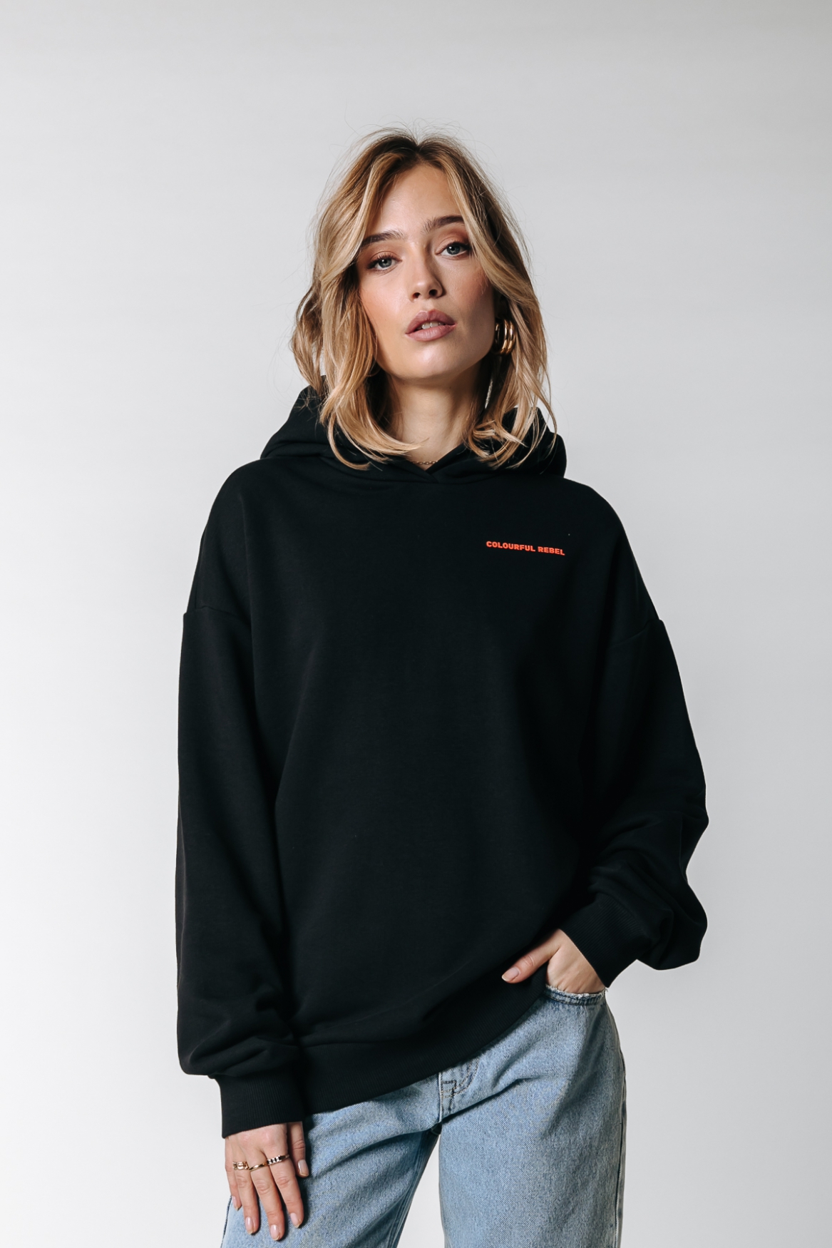 Ivy gold oversized discount hoodie colourful rebel