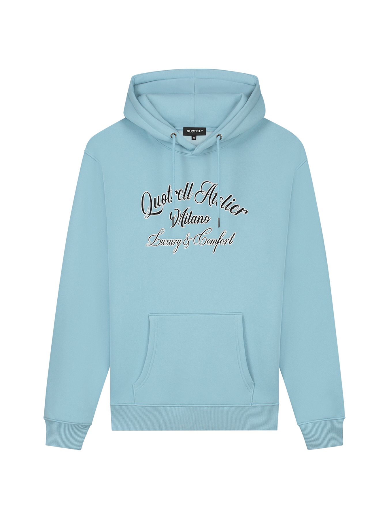 Quotrell Atelier milano chain hoodie Light Blue/White 00105213-LBW