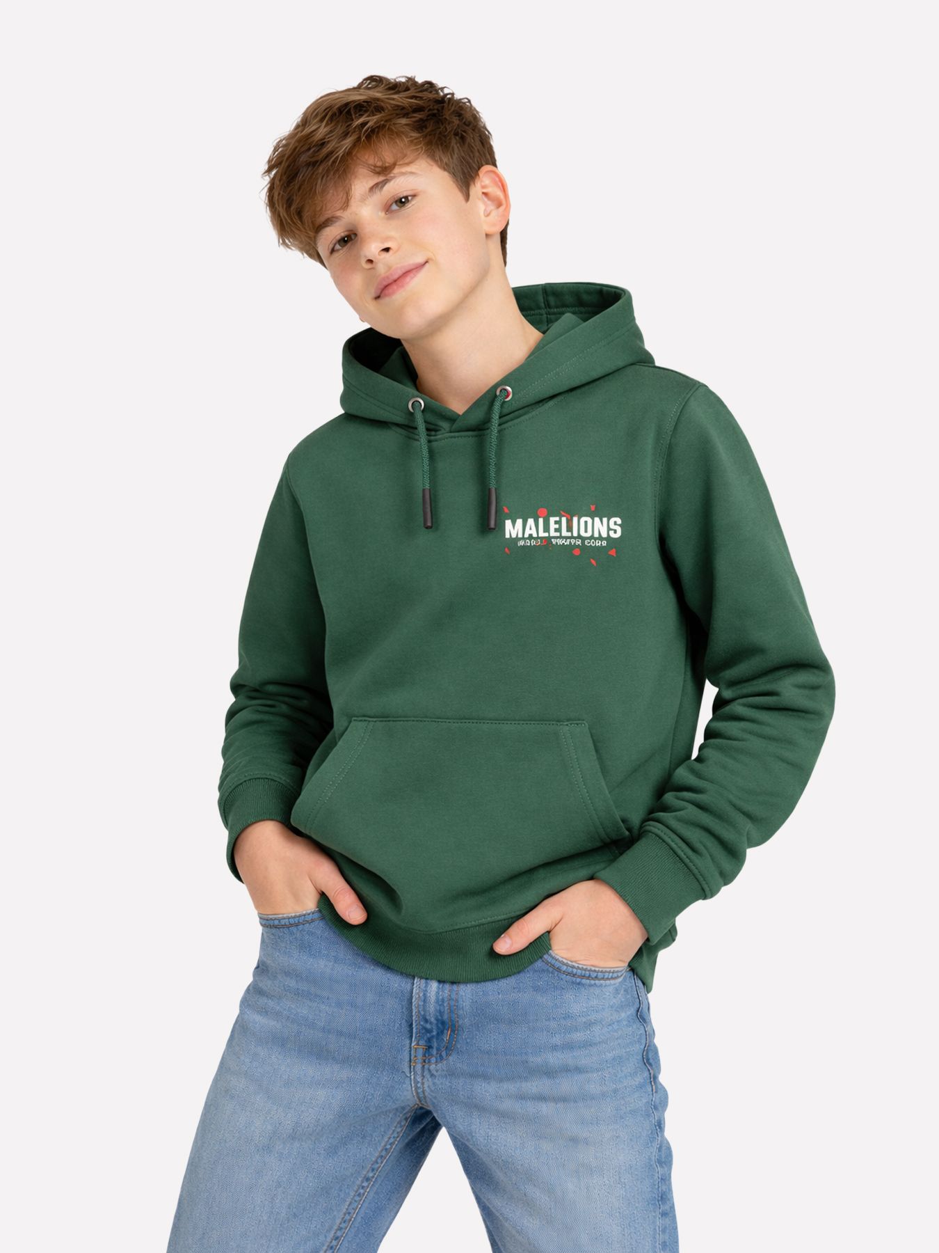 Malelions Mj2-aw23-11 Hoody GREEN 2900141329016