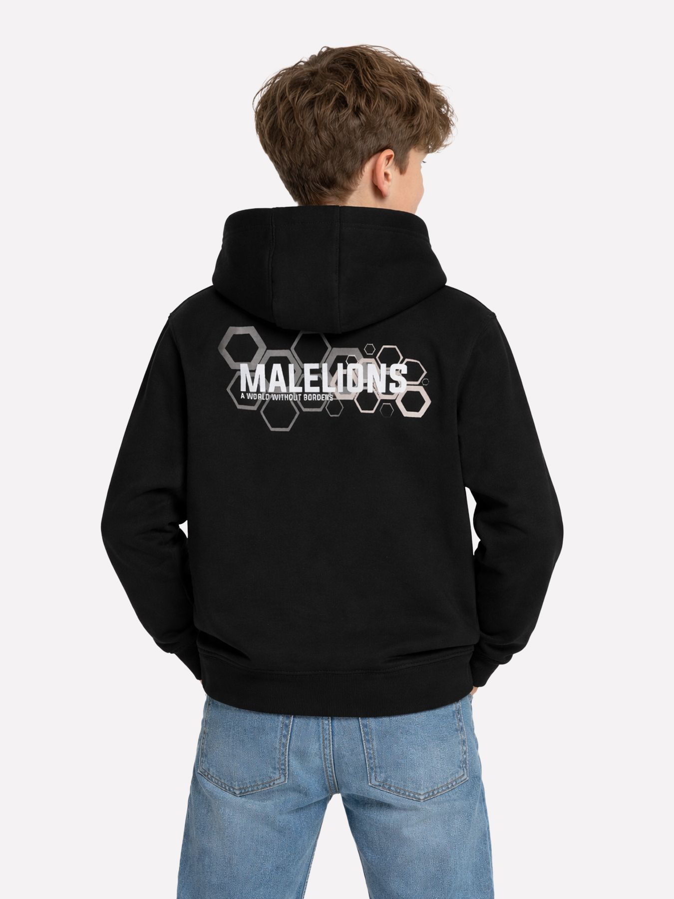 Malelions Mj2-aw23-19 Hoody Black 2900141333099