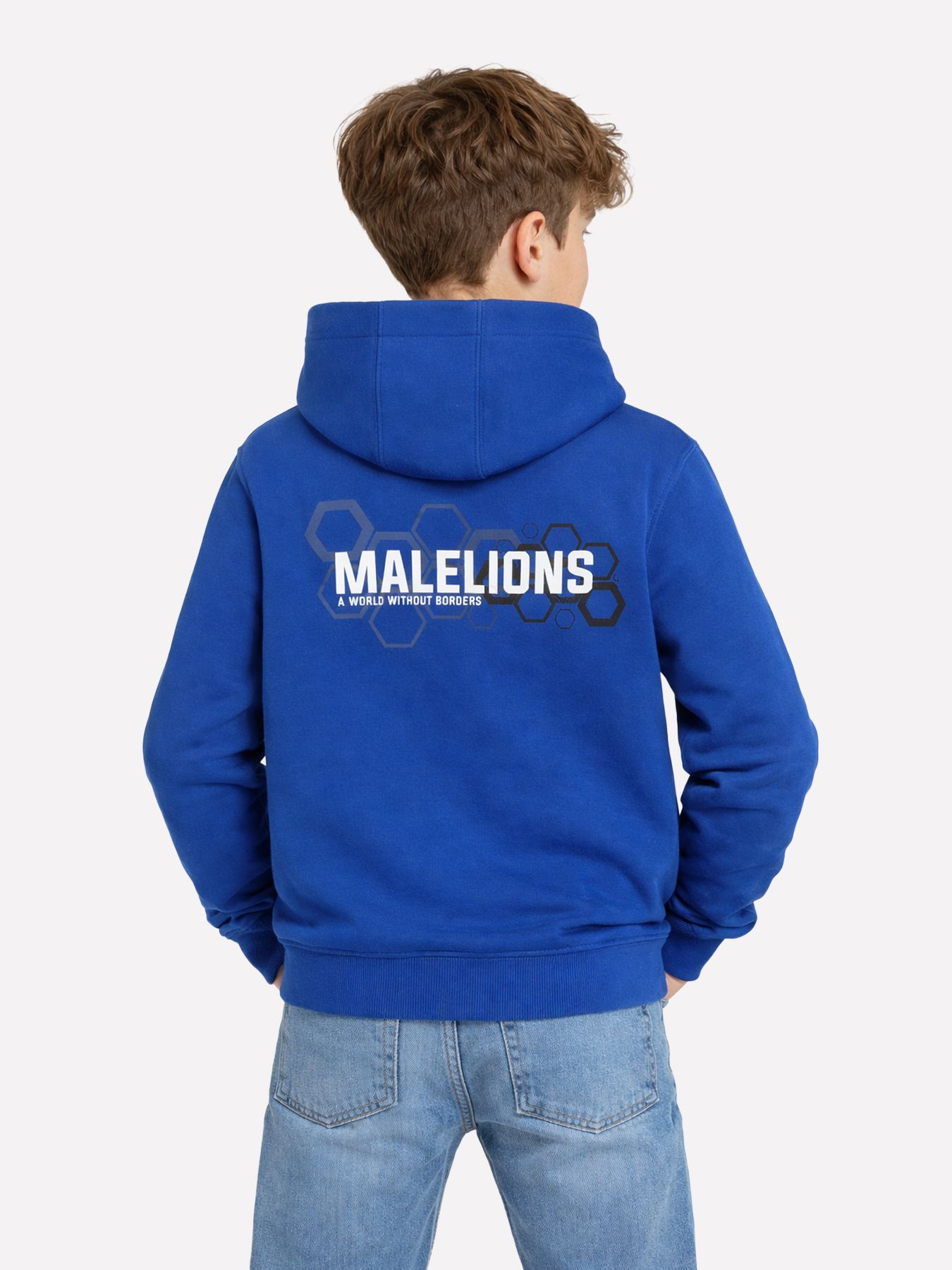 Malelions Mj2-aw23-19 Hoody Kobalt 2900141332016
