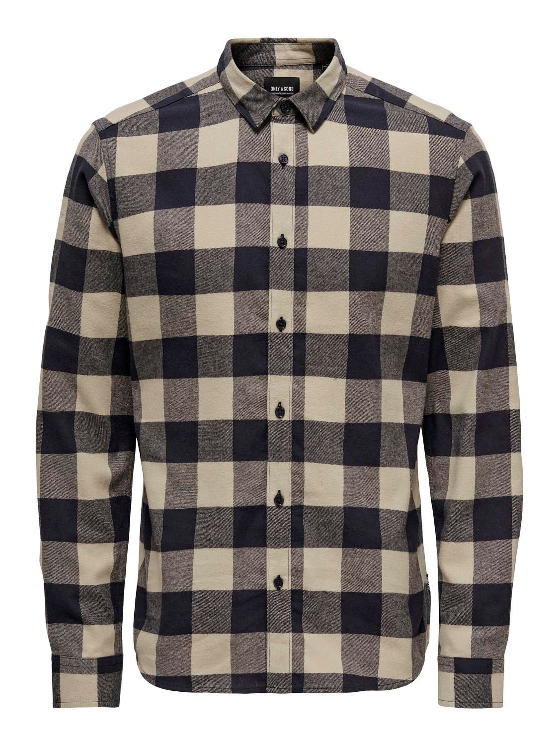 ONSGUDMUND LS CHECKED SHIRT NOOS