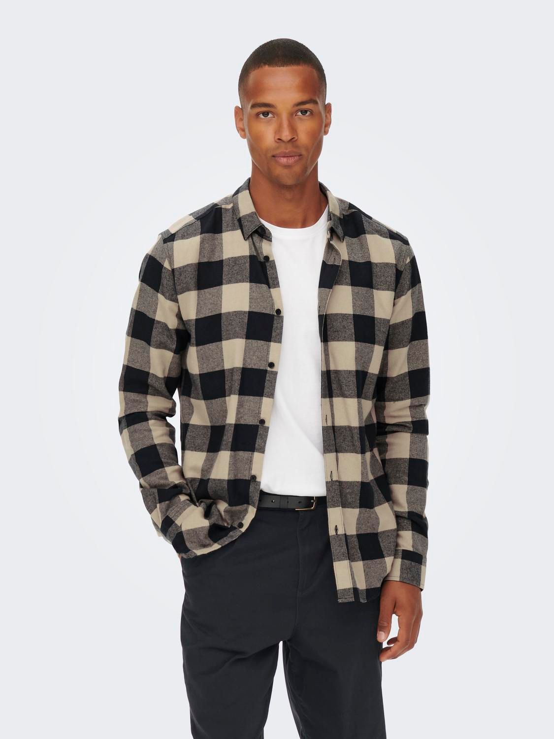 ONSGUDMUND LS CHECKED SHIRT NOOS