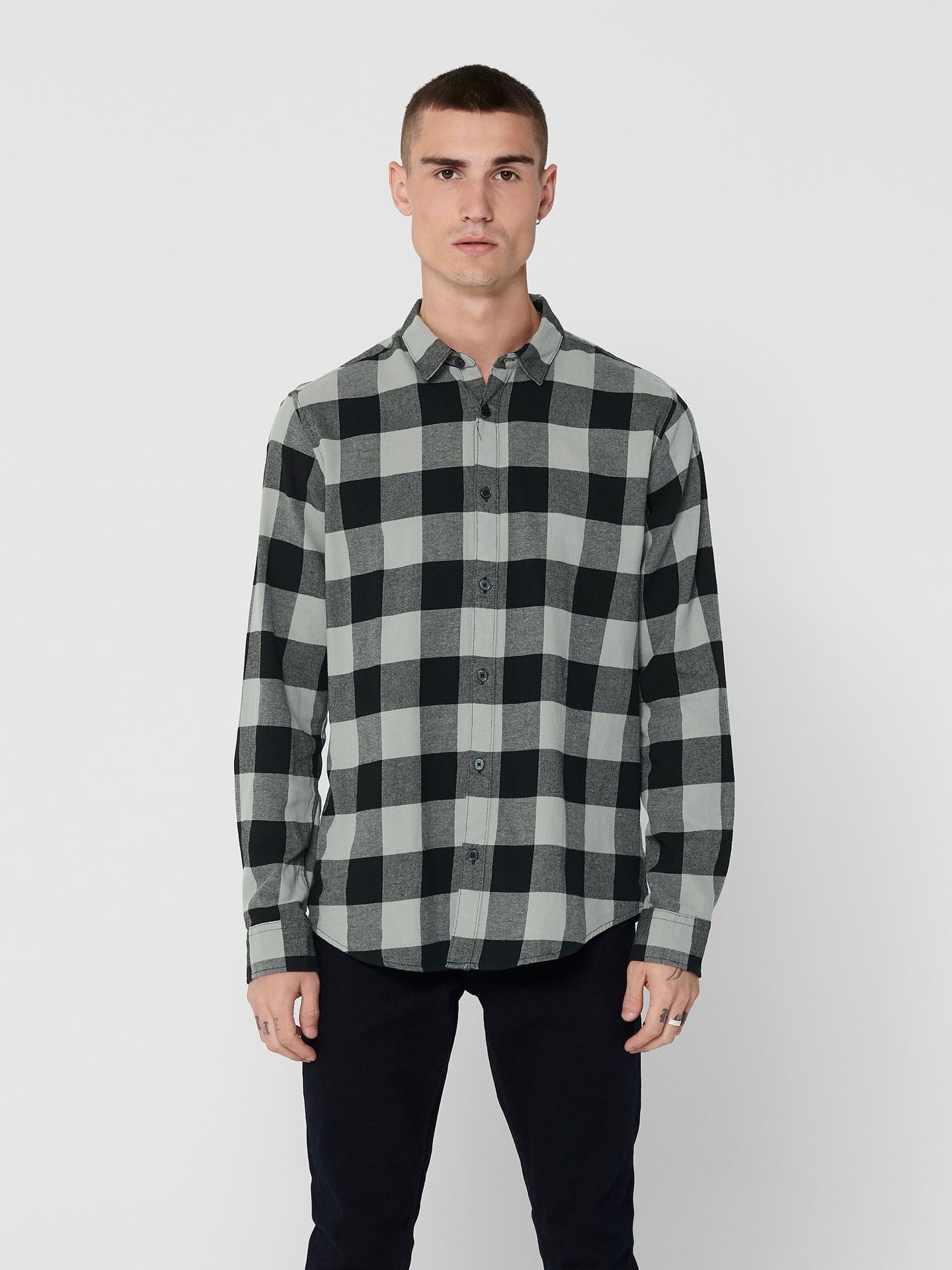 Only & Sons ONSGUDMUND LS CHECKED SHIRT NOOS Griffin 2900141342015