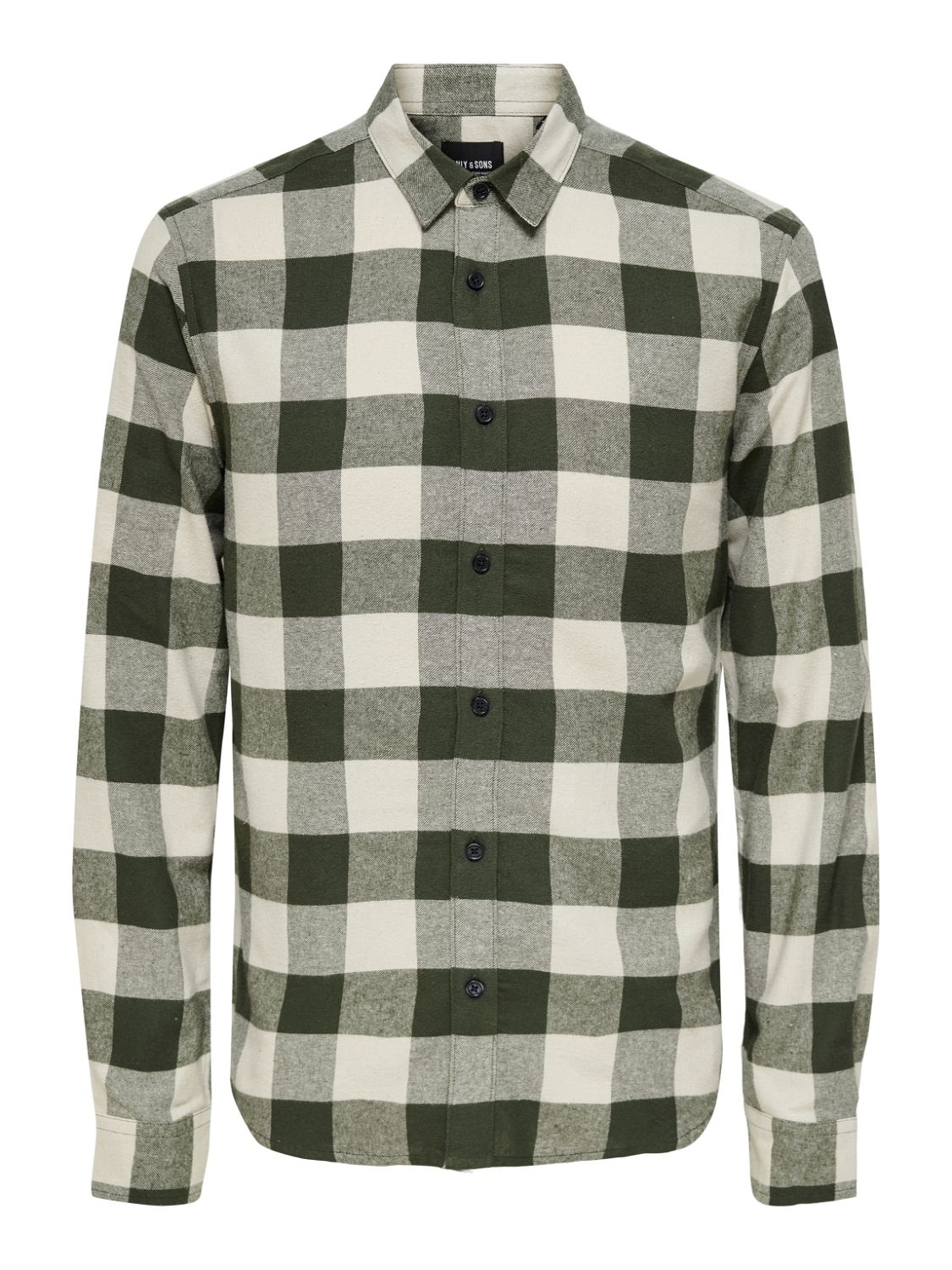 Only & Sons ONSGUDMUND LS CHECKED SHIRT NOOS Forest Night/SILVER LINING 2900150761029