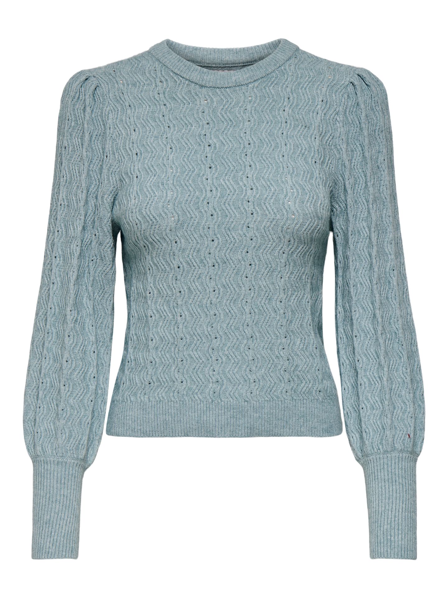 Only ONLKATIA LS STRUCT PUFF O-NECK NCA Arona/Melange 00105258-EKA26011400003079