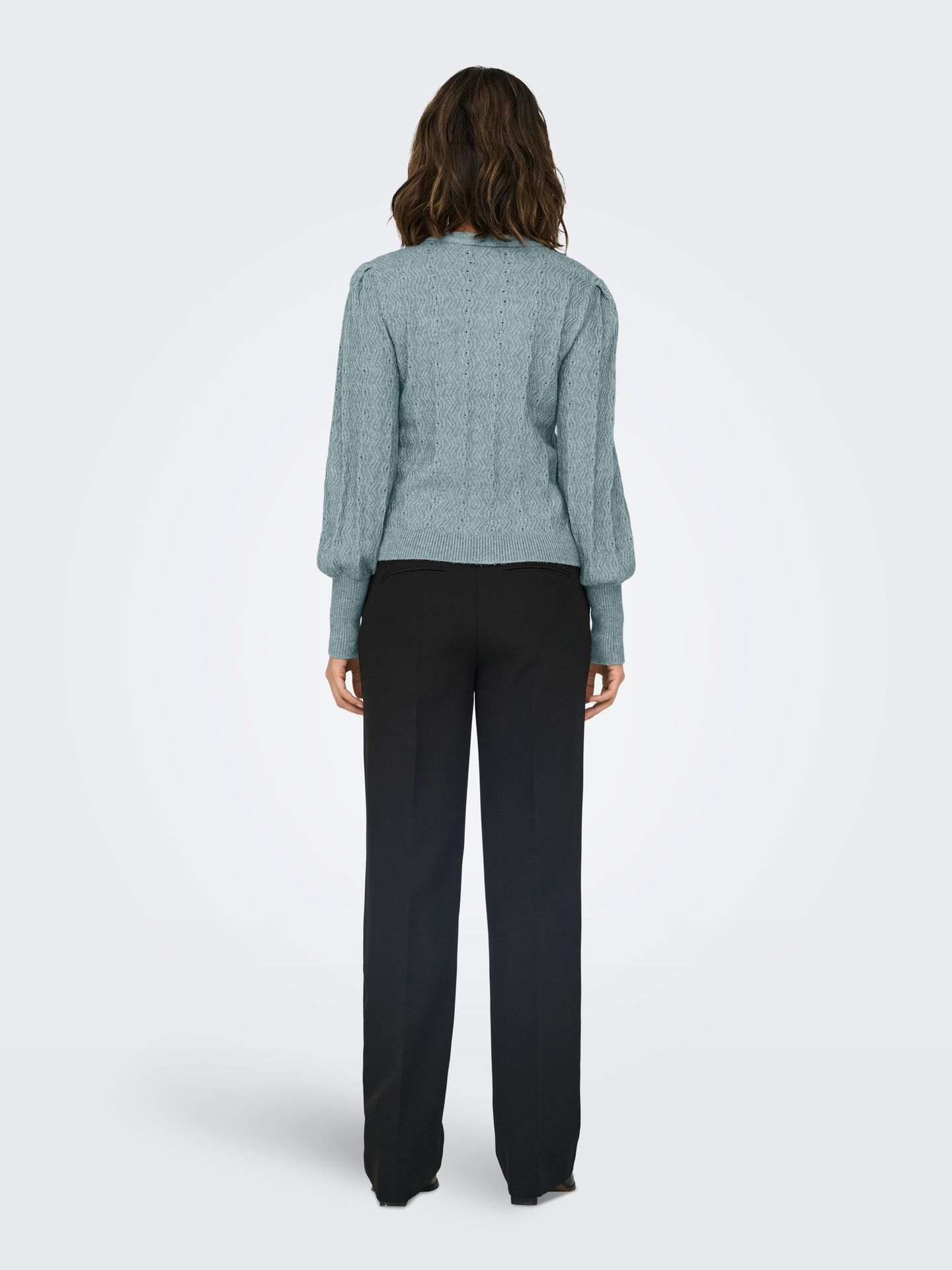 Only ONLKATIA LS STRUCT PUFF O-NECK NCA Arona/Melange 2900159354048