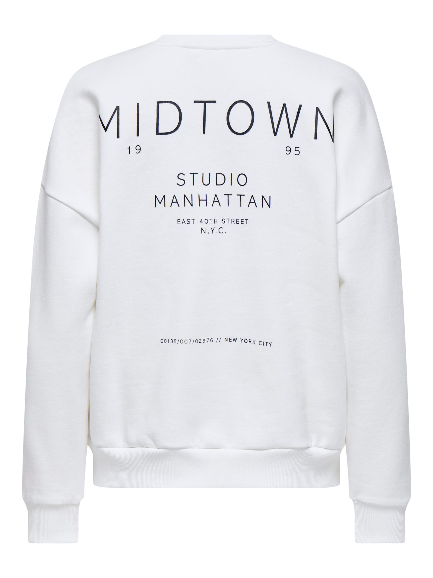 Only ONLZENJA BOXY L/S BOX SWT Cloud Dancer/FRONT/BACK LOVE 2900159646020