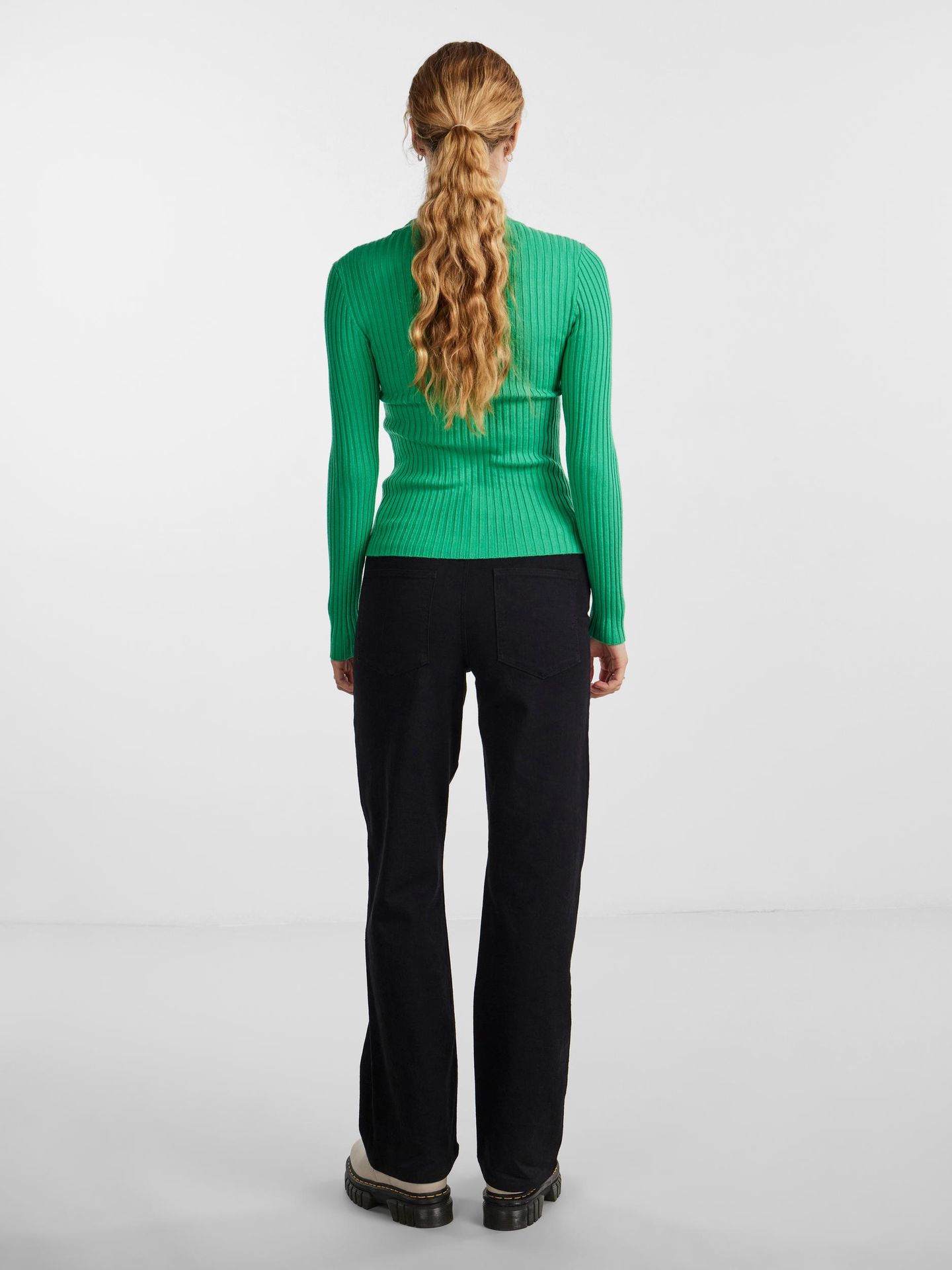 Pieces PCCRISTA LS O-NECK KNIT NOOS BC Mint 2900141506028