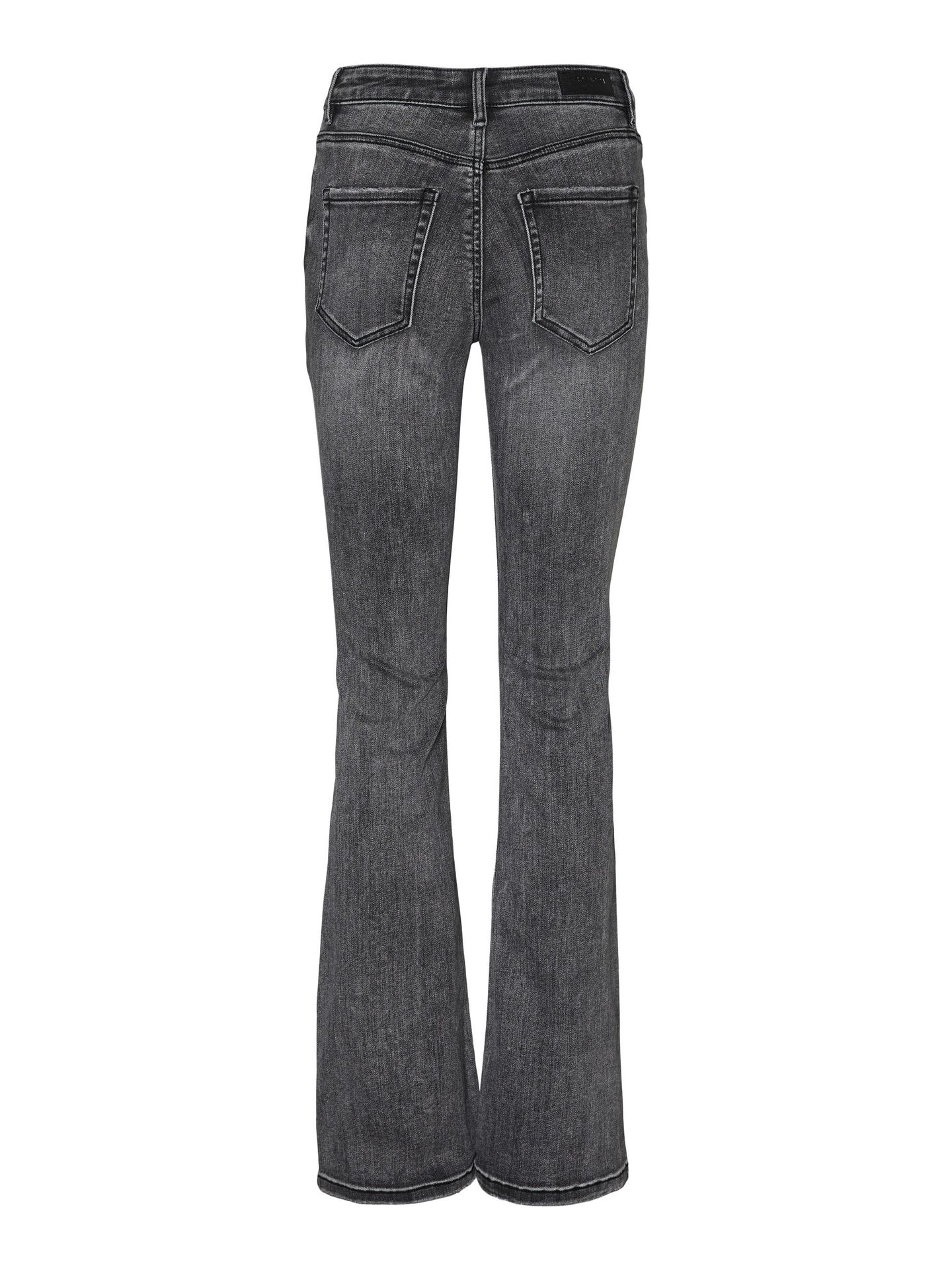 Vero Moda VMFLASH MR FLARED JEANS LI213 GA NO Medium Grey Denim 2900141513019