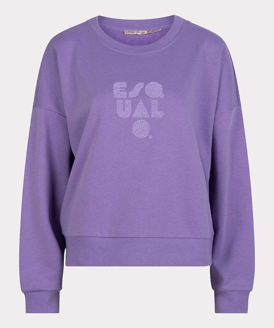 Esqualo Sweater oversized sweat 540 lilac 00105361-EKA26009300000022