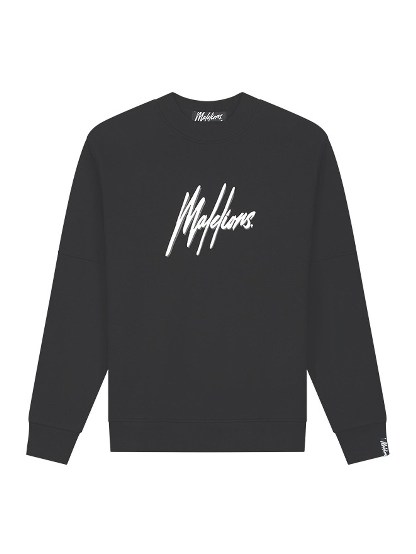 Malelions Mm1-AW23-47 Sweater Black/White 00105372-904