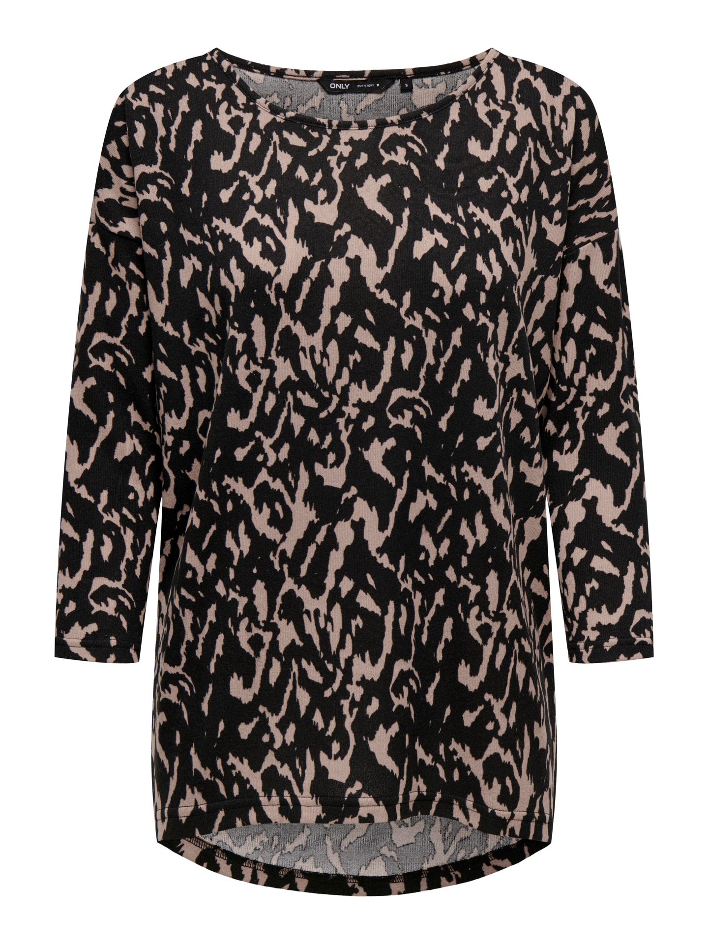 Only ONLELCOS 4/5 AOP TOP JRS NOOS Black/BEIGE GRAPHIC EIGHT 2900150727056 Only ONLELCOS 4/5 AOP TOP JRS NOOS Black/BEIGE GRAPHIC EIGHT 2900150727056