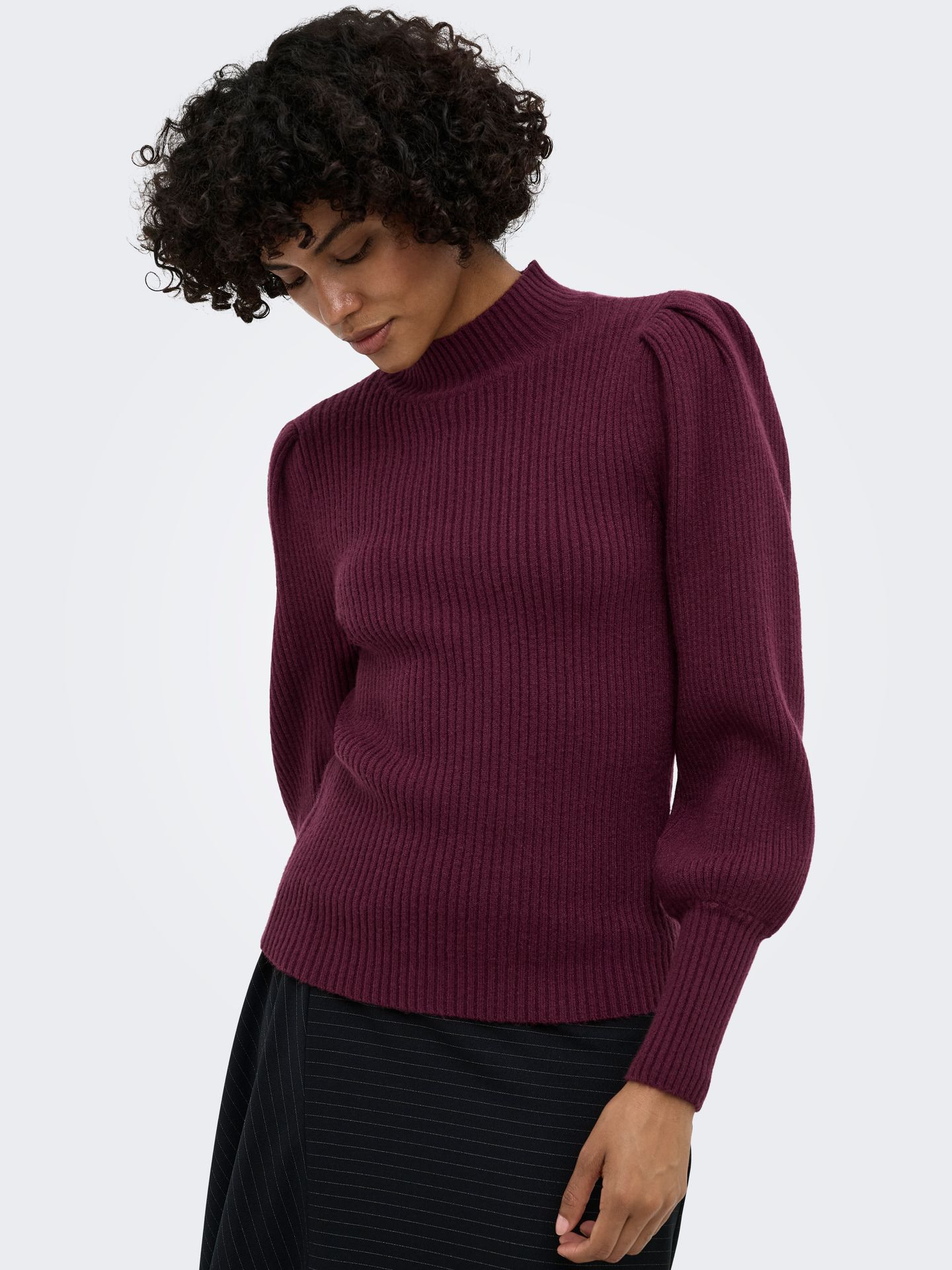 Only ONLKATIA L/S HIGHNECK PULLOVER KNT Fig 2900169566035