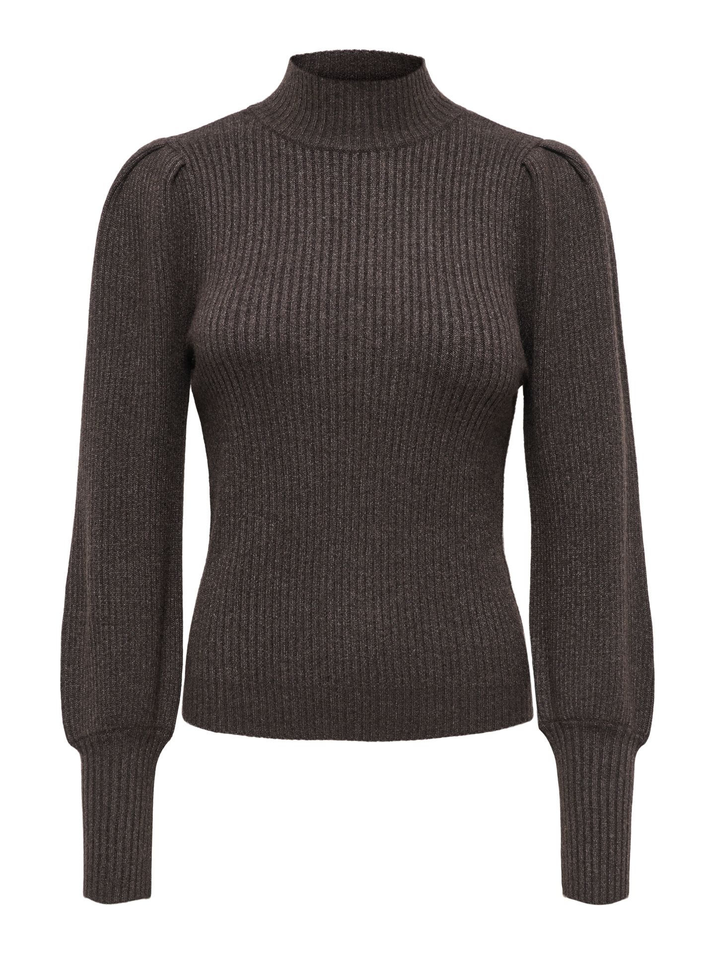 Only ONLKATIA L/S HIGHNECK PULLOVER KNT Chocolate Torte 2900169565038