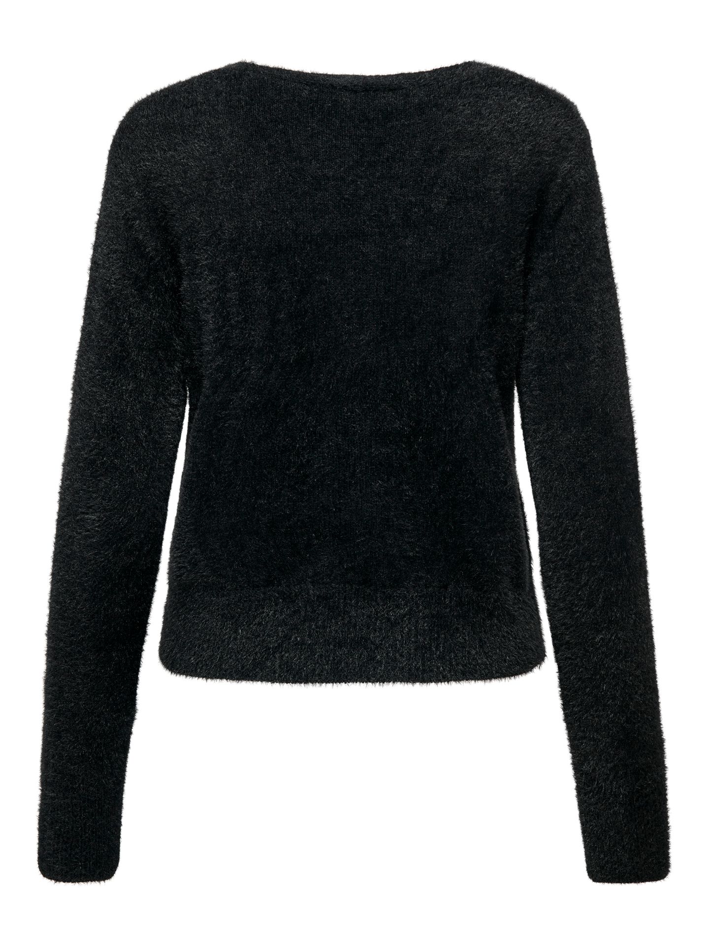 Only ONLELLA PIUMO LS V-NECK NCA KNT Black 2900160682055