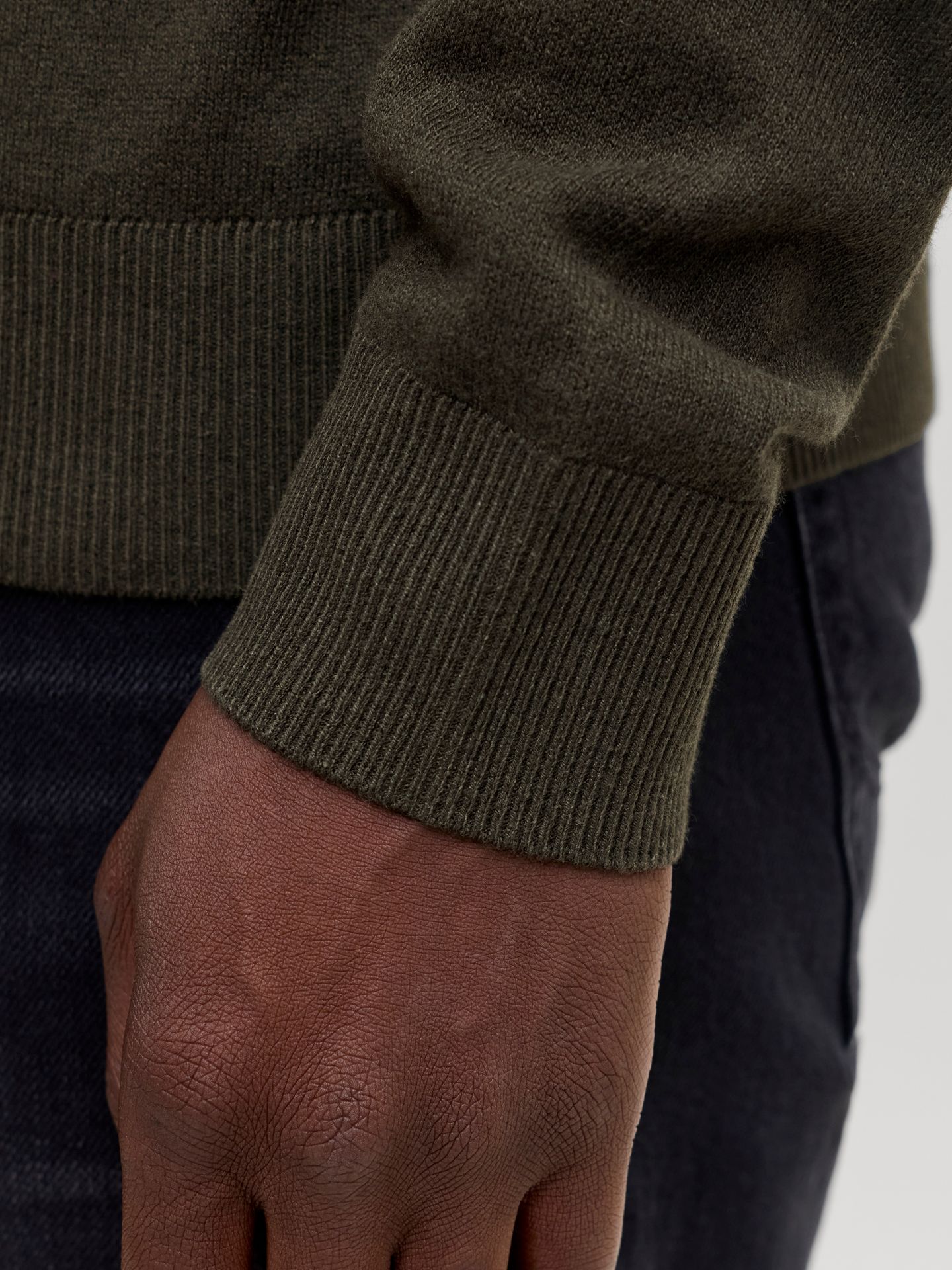 Jack & Jones JJEEMIL KNIT HALF ZIP NOOS Rosin 2900168550028