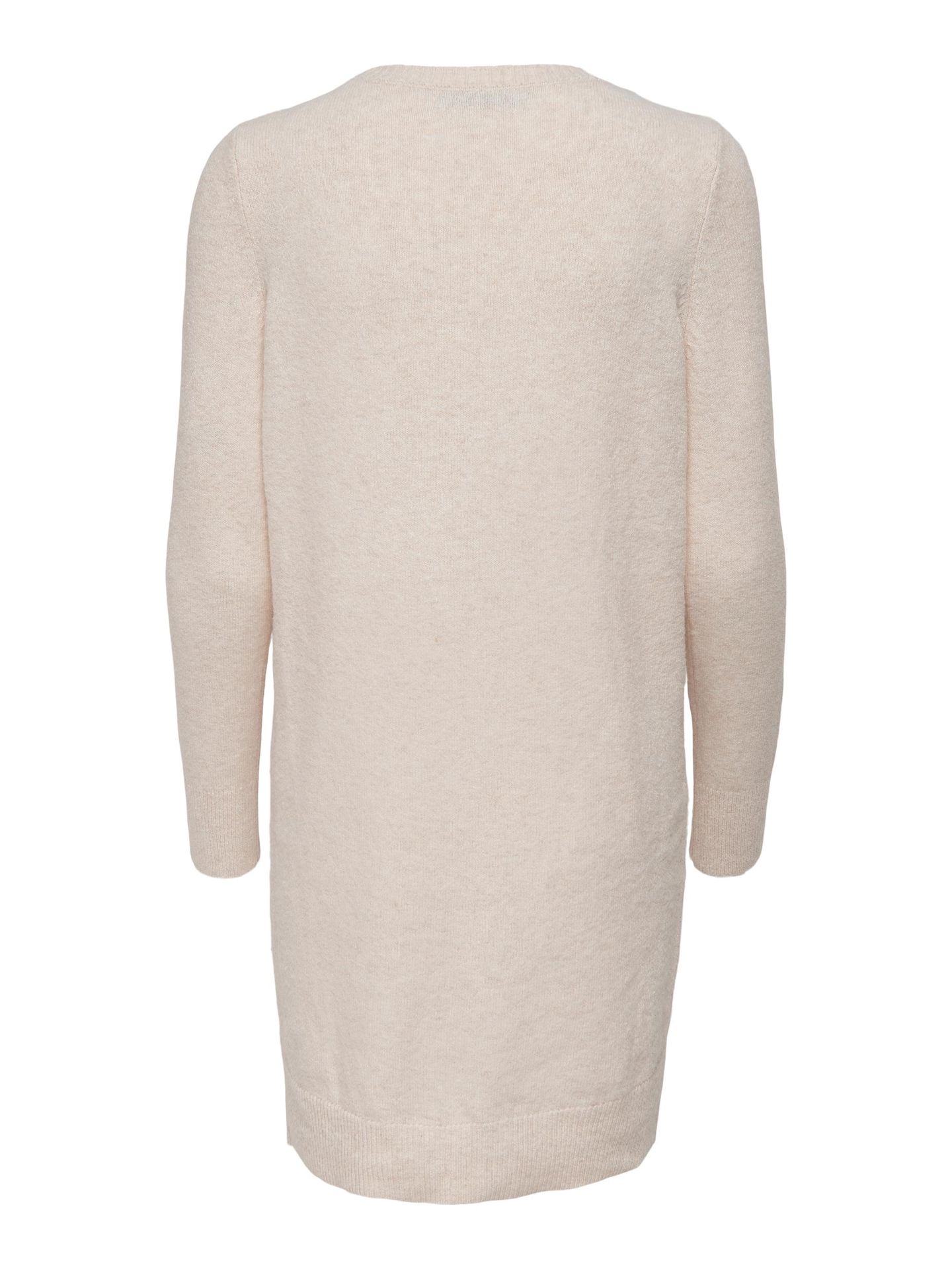 Only ONLRICA LIFE L/S O-NECK DRESS KNT N Birch/W. Melange 2900141737019