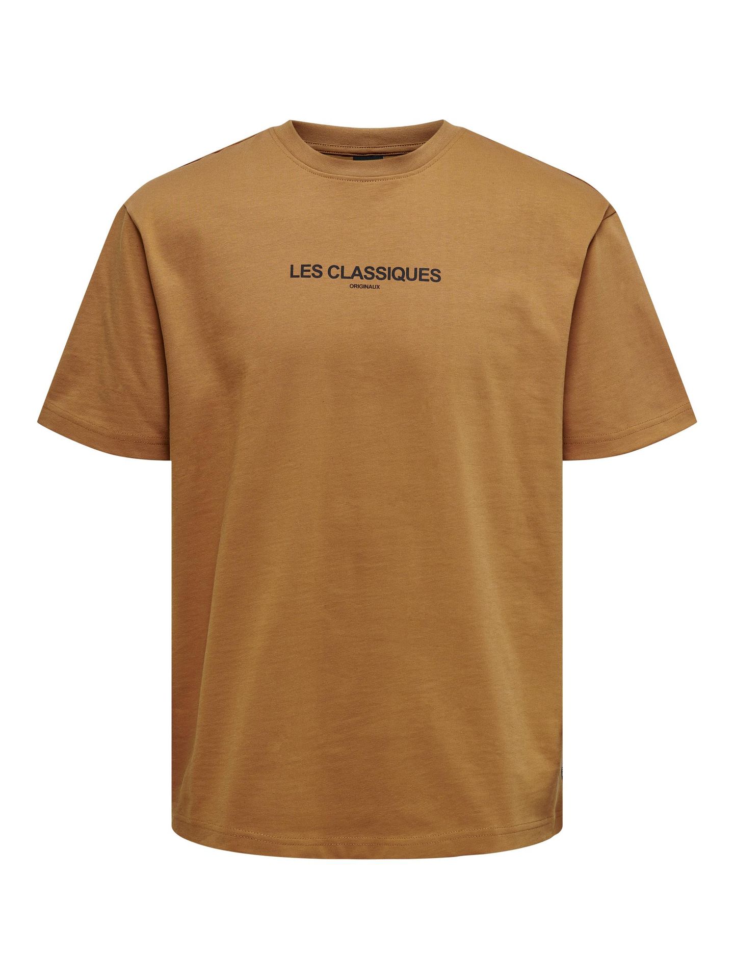 Only & Sons ONSLES CLASSIQUES RLX HVY SS TEE Tobacco Brown 00105519-EKA26011400001983