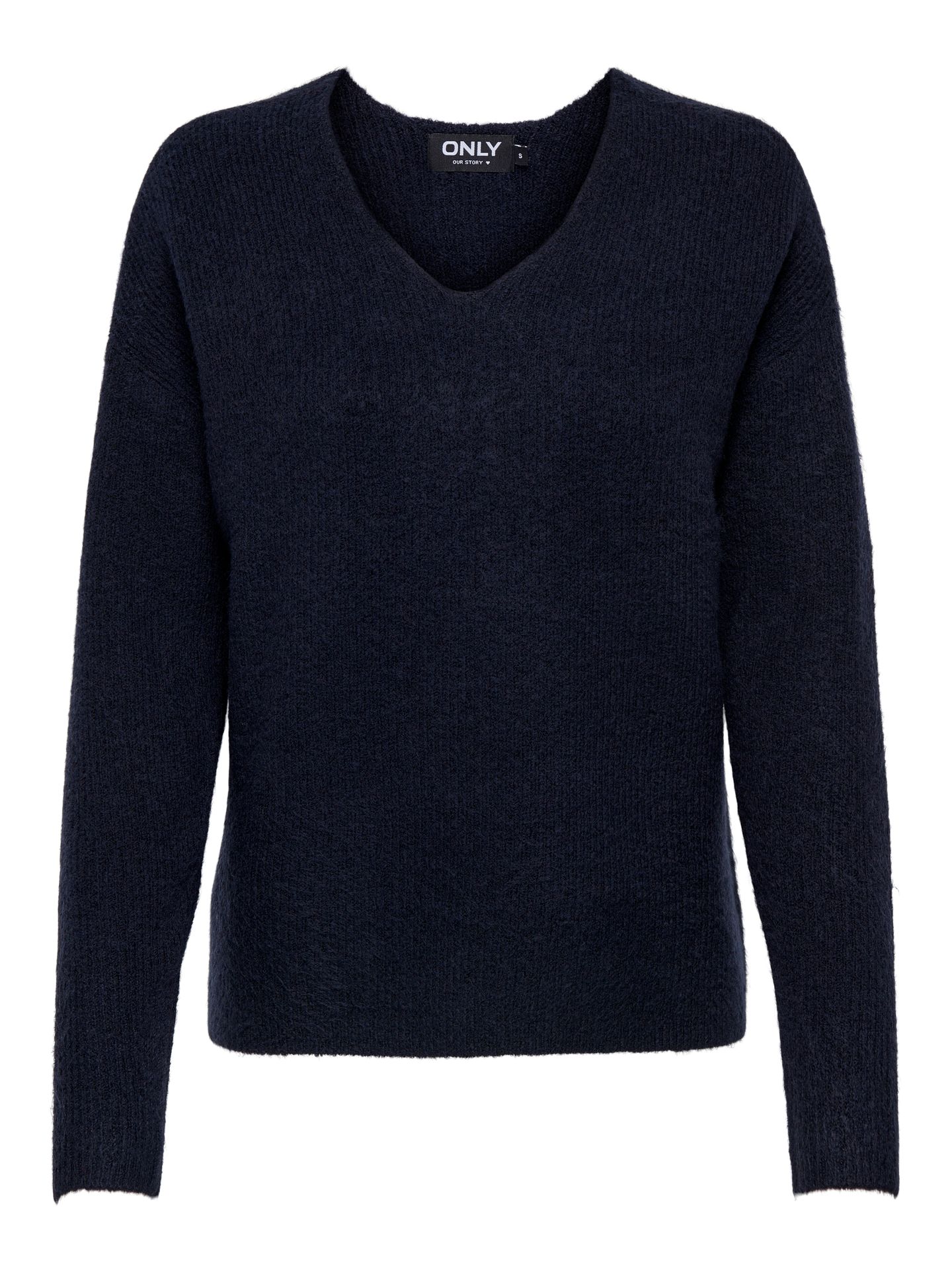 Only ONLCAMILLA V-NECK L/S PULLOVER KNT Night Sky 00105529-EKA26011400000021