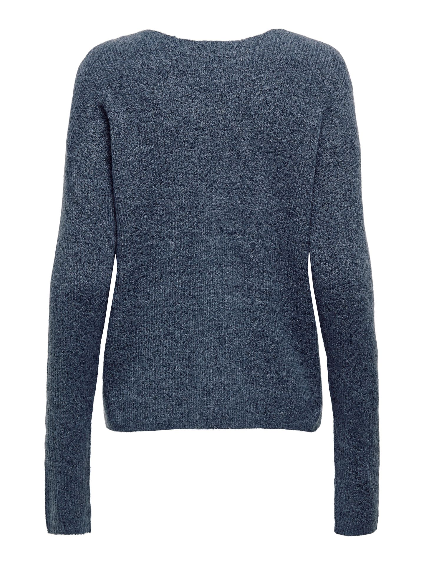 Only ONLCAMILLA V-NECK L/S PULLOVER KNT Vintage Indigo/Blissful Blue 2900161171022