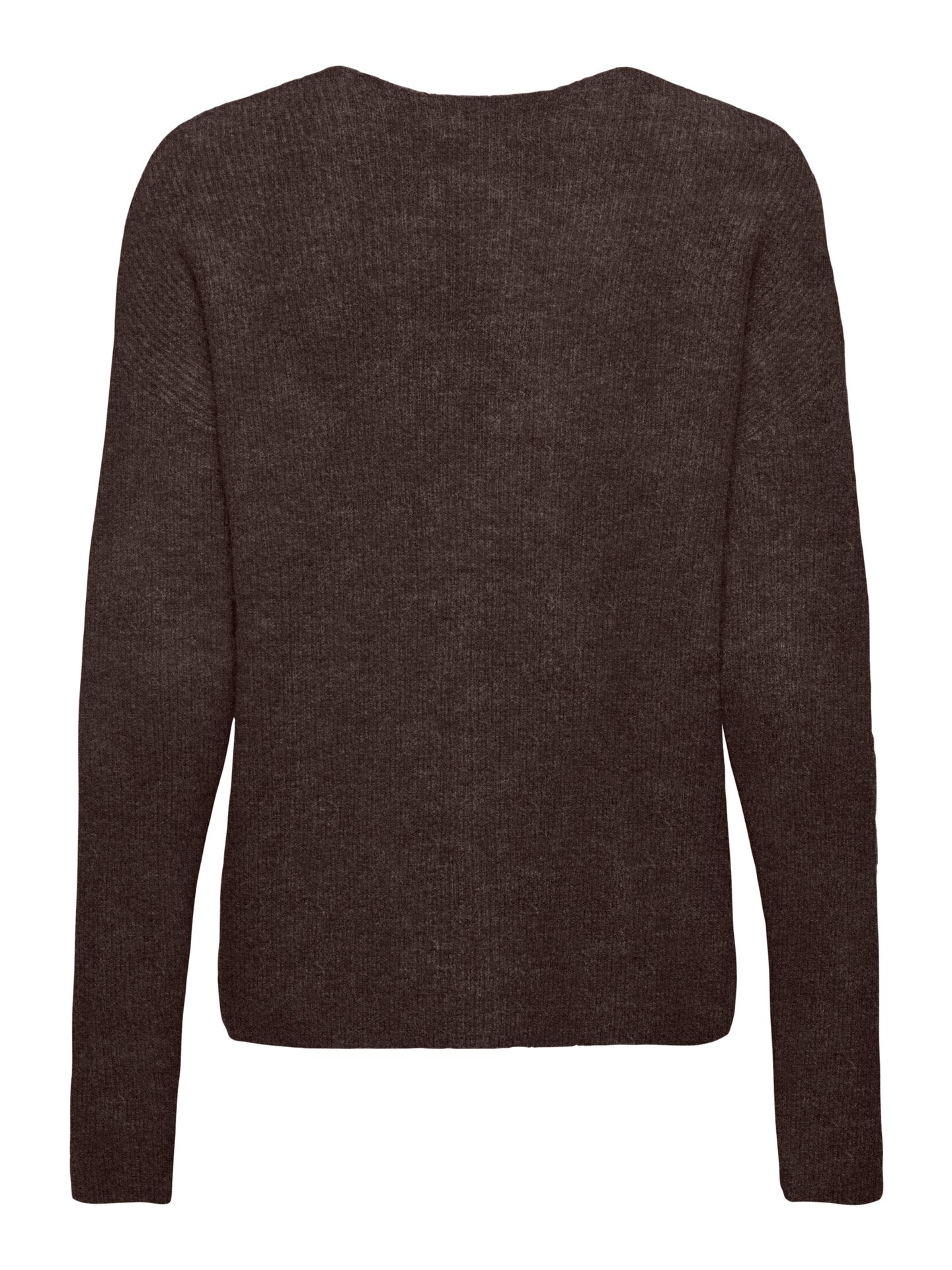 Only ONLCAMILLA V-NECK L/S PULLOVER KNT Coffee Bean/Los Angeles - Californi 2900168530051