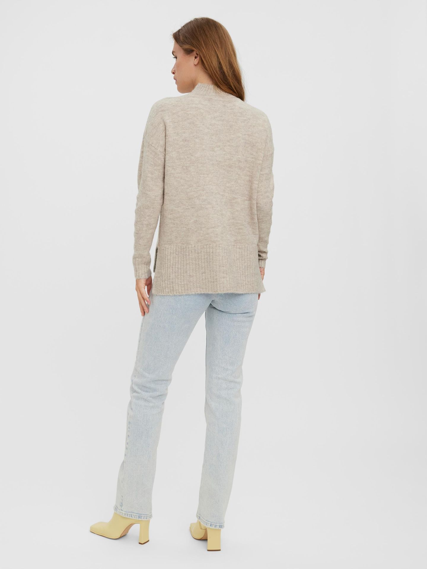 Vero Moda VMLEFILE OVERSIZE BOXY BLOUSE NOOS Birch/Dicte 2900141873069