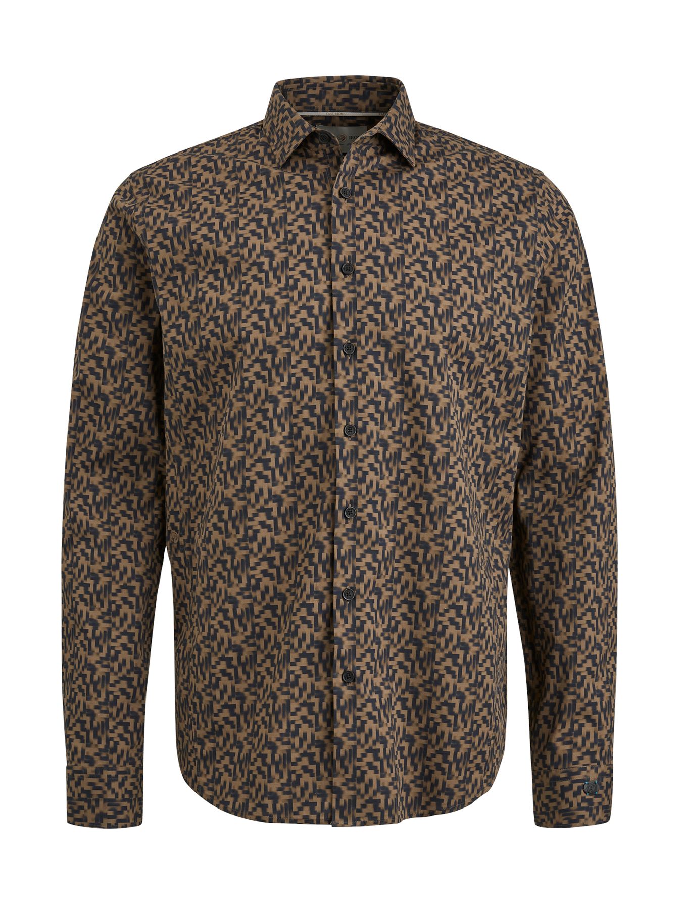 Cast Iron Long Sleeve Shirt Print On Poplin 8076 00105656-8076