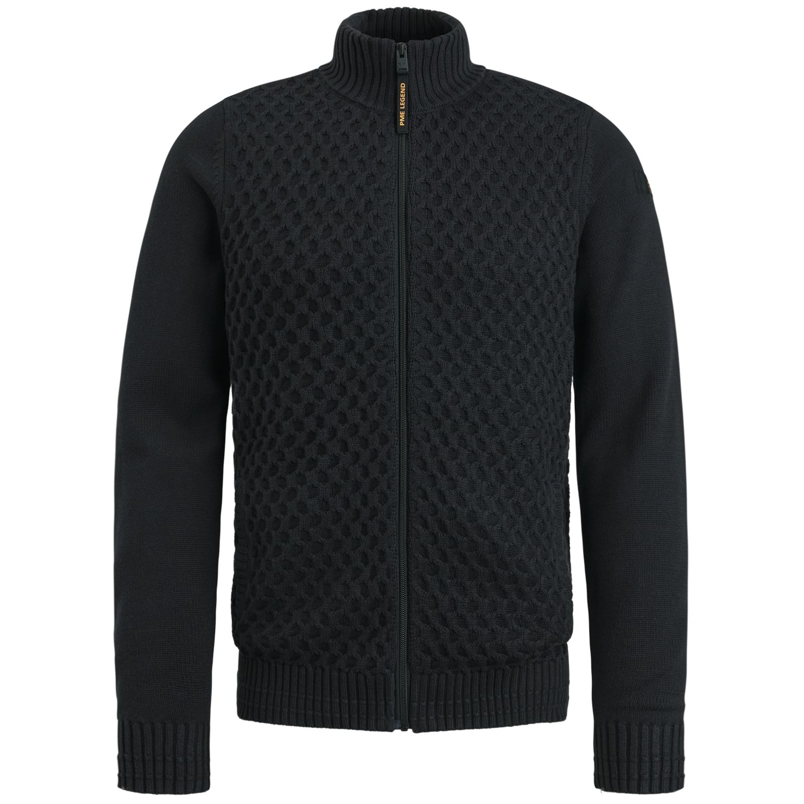 Pme Legend Zip jacket cotton structure mix Black Onyx 00105917-9139