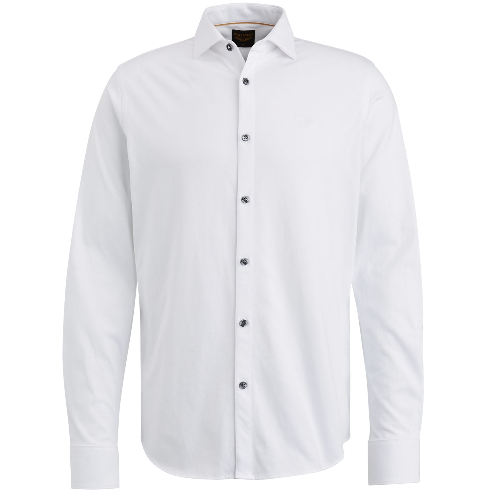 Pme Legend Long Sleeve Shirt Ctn Single Jerse Bright White 00105975-7003