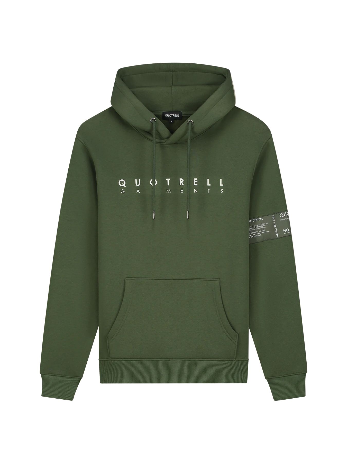 Quotrell Aruba hoodie Army green/White 00106010-ARMGR