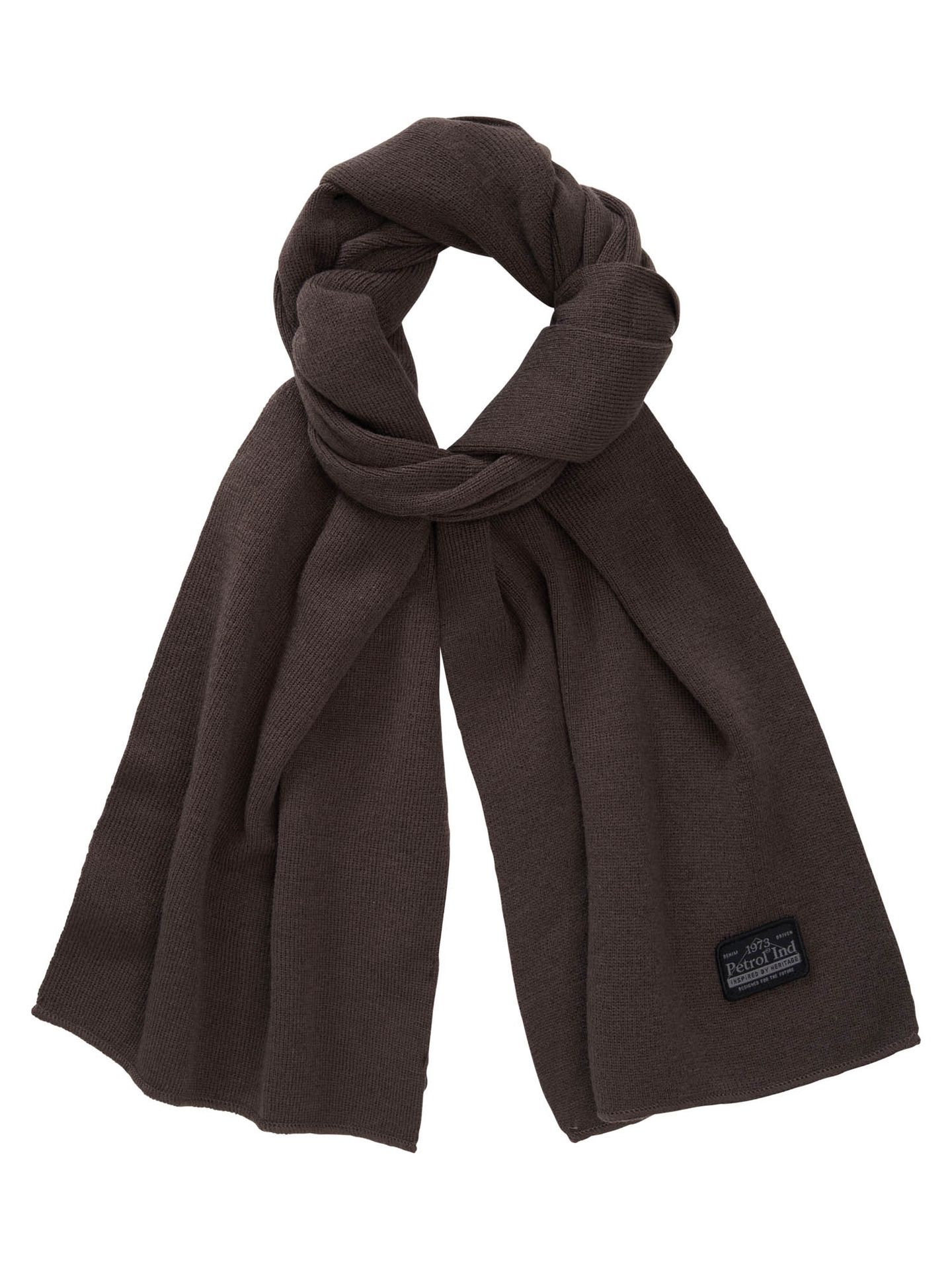 Petrol Industries Men Accesoires Scarf Seal Brown7109 00106059-EKA26002700000076