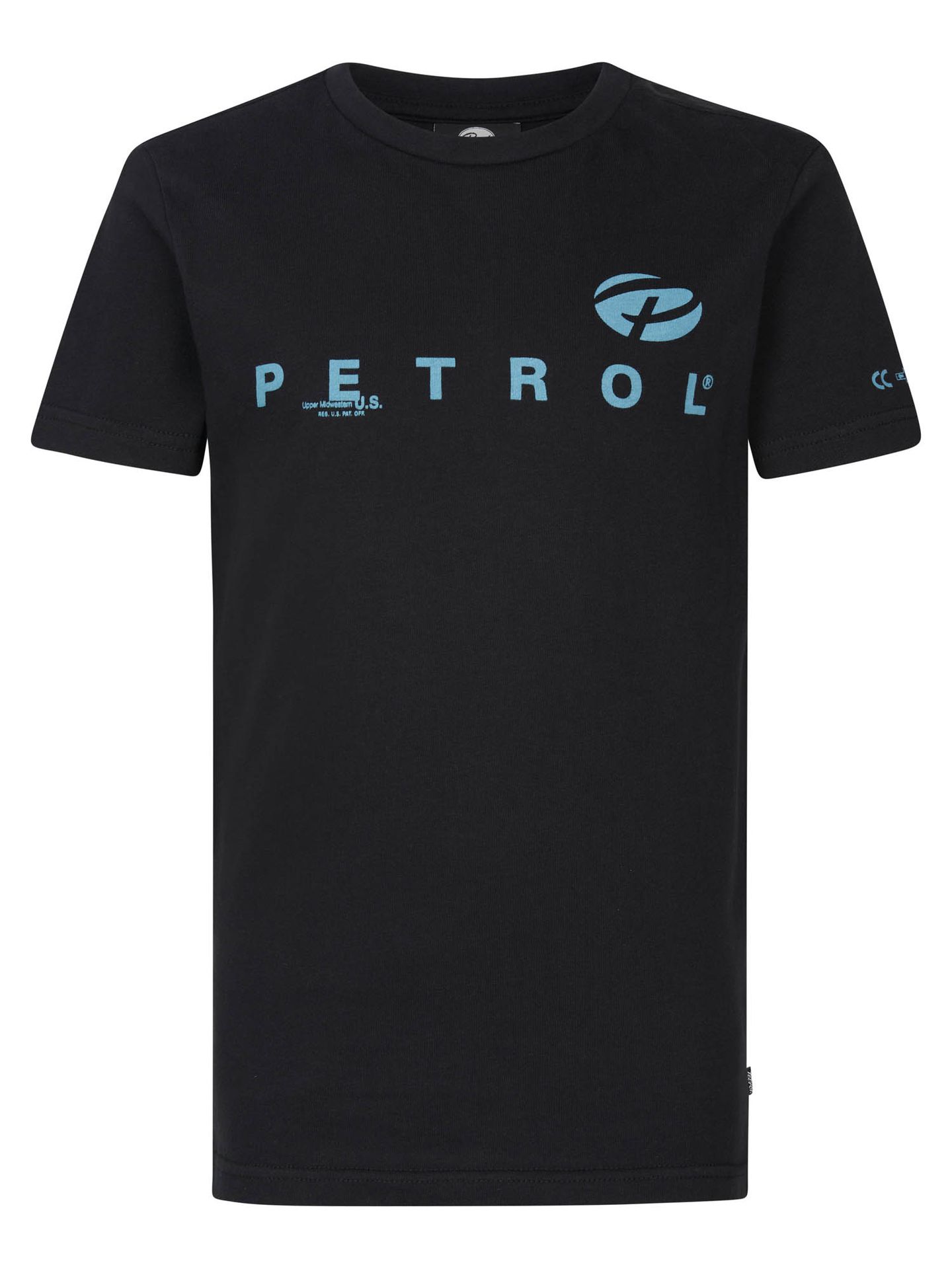 Petrol Industries Boys T-Shirt SS Round Neck Dark Black9091 00106069-EKA26002700000070