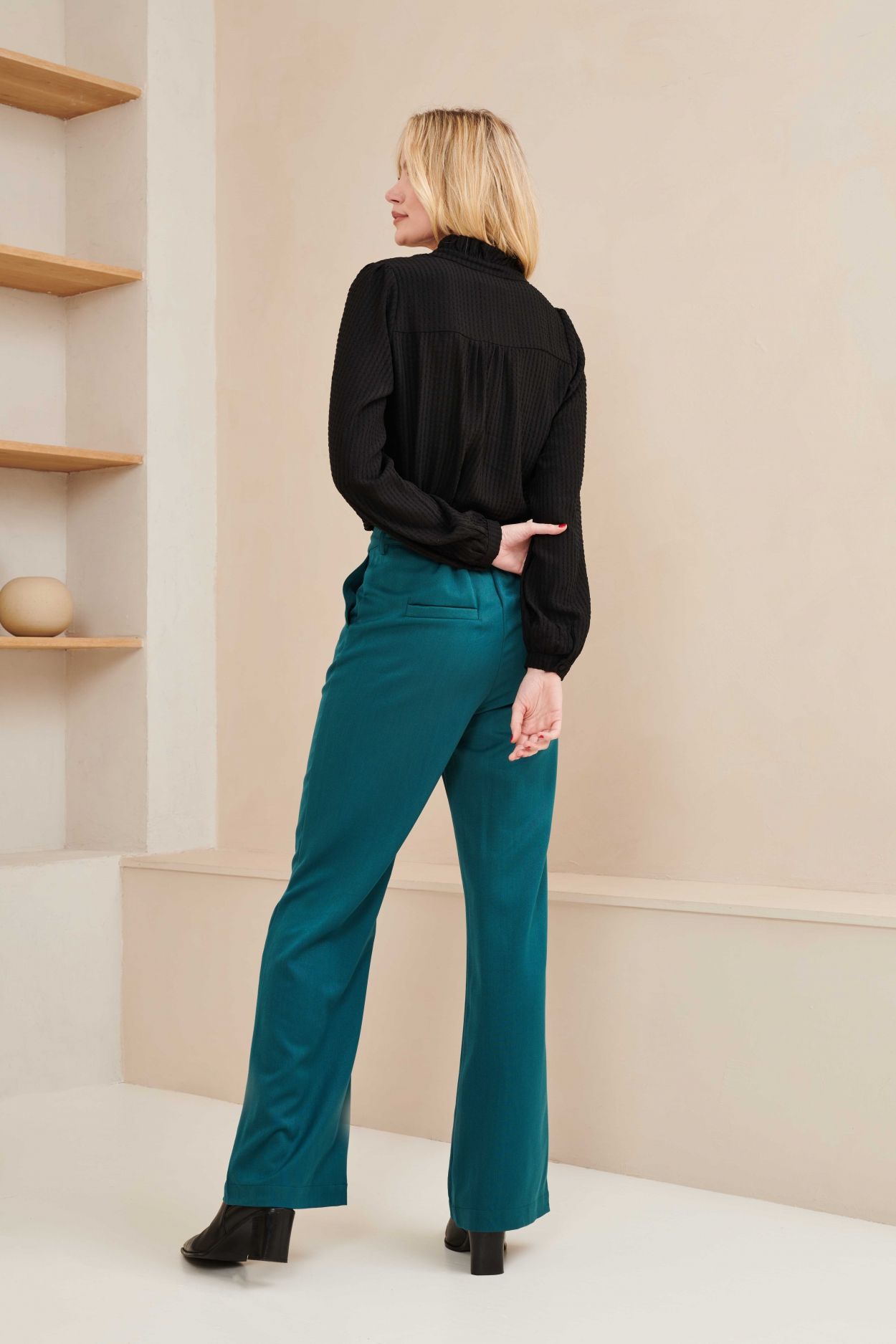 Lofty Manner Blouse Marieke 600 black 2900142822042