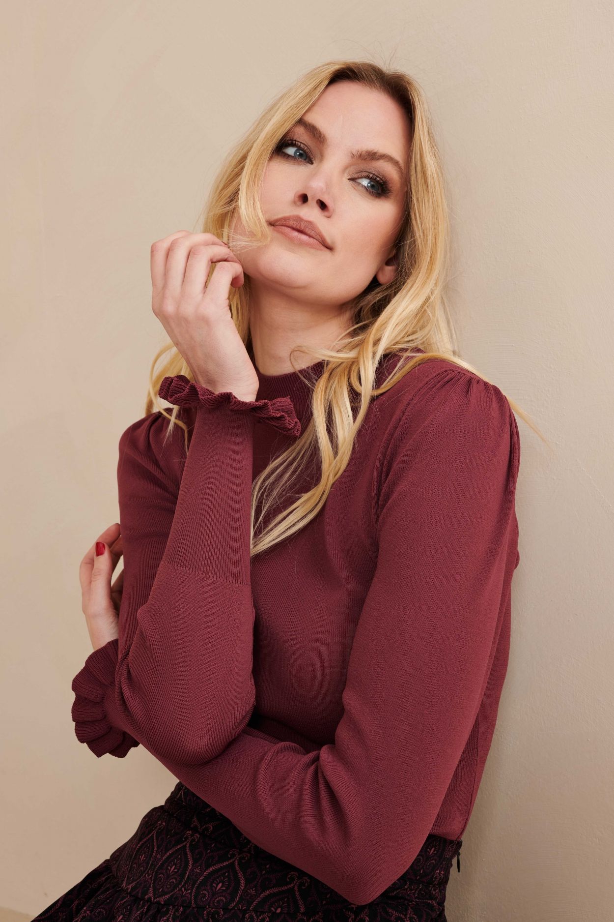 Lofty Manner Sweater Justine 309 mauve pink 2900142826040