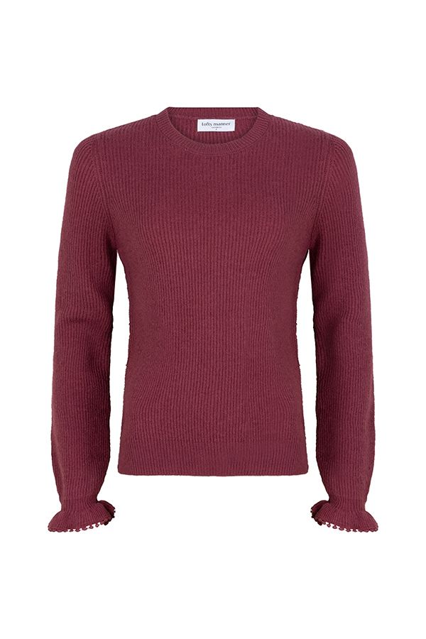 Lofty Manner Sweater Kristie 309 mauve pink 00106101-EKA26013300000023