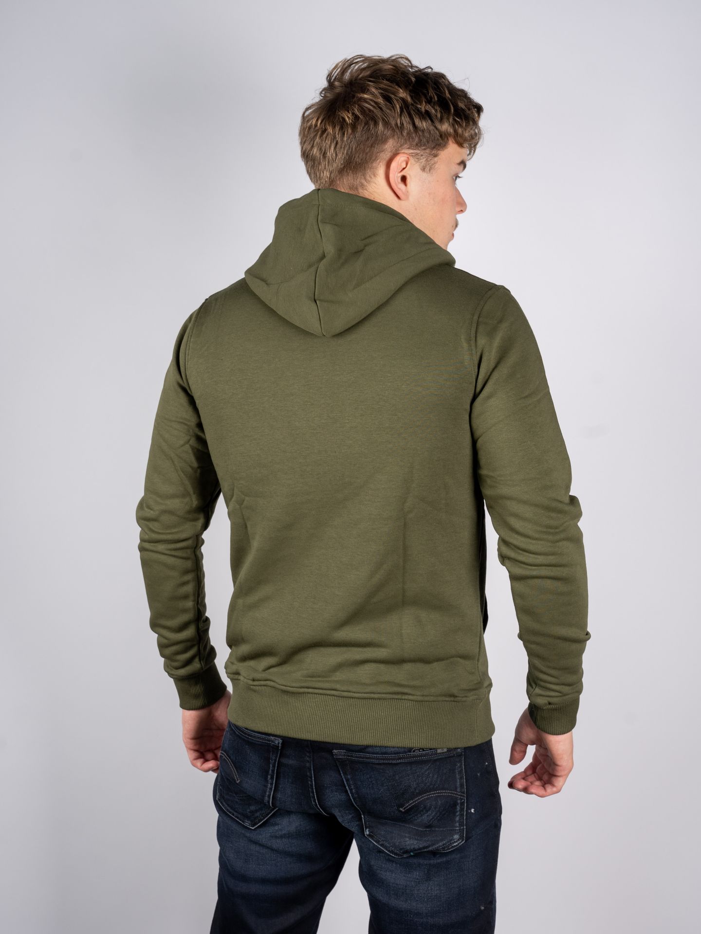 Ballin 2369 Basic hoodie Army 2900142874089