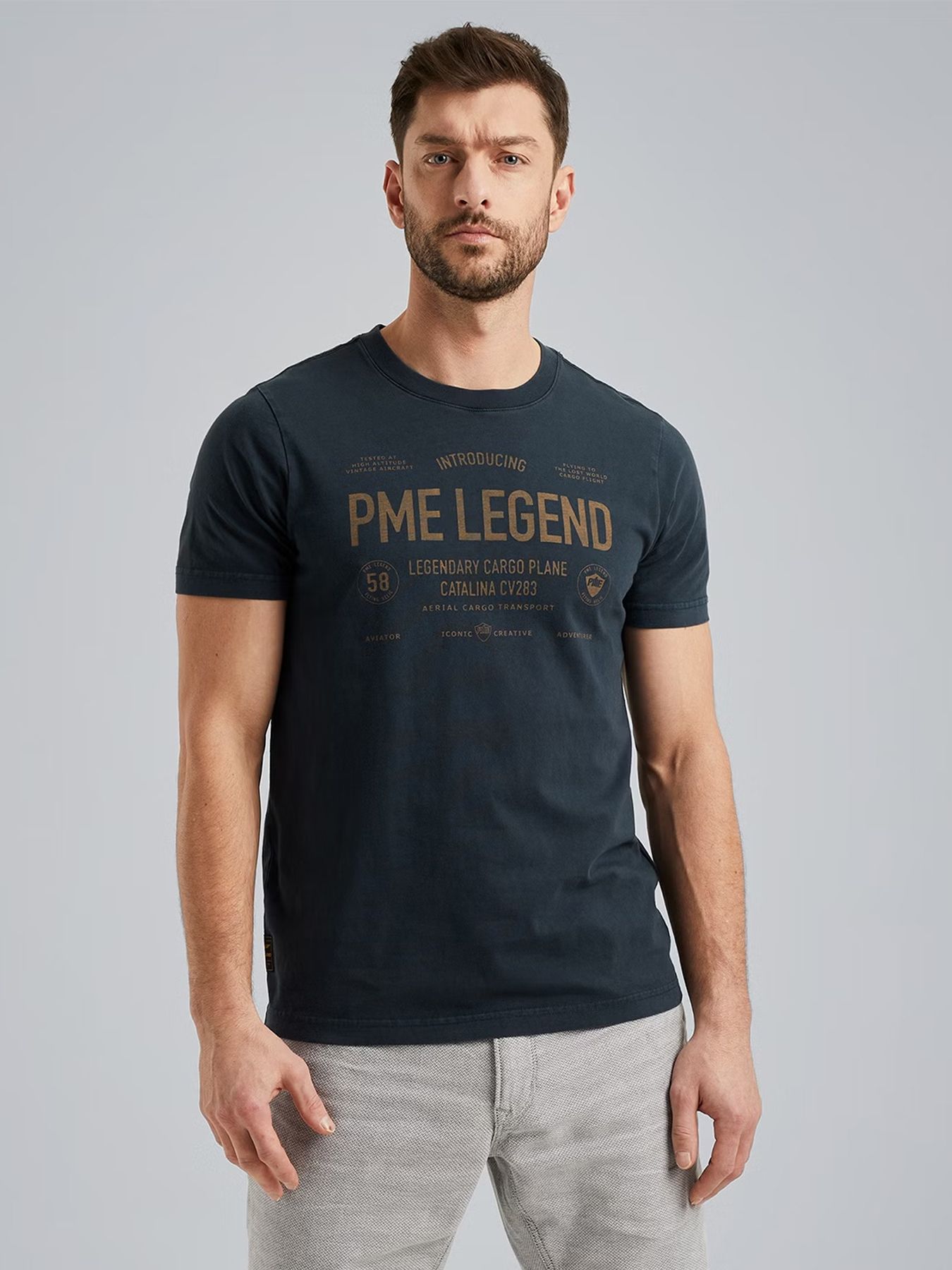 Pme Legend Short sleeve r-neck single jersey Salute 2900144261047