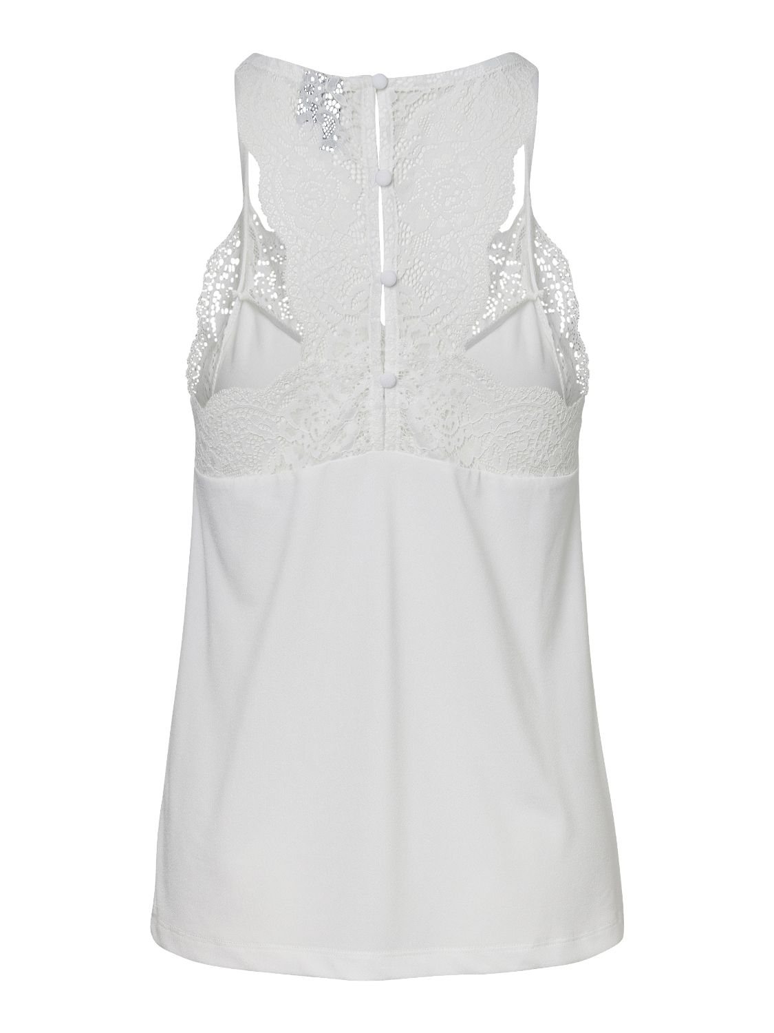Vero Moda VMANA S/L LACE TOP GA NOOS Snow White 2900144607067
